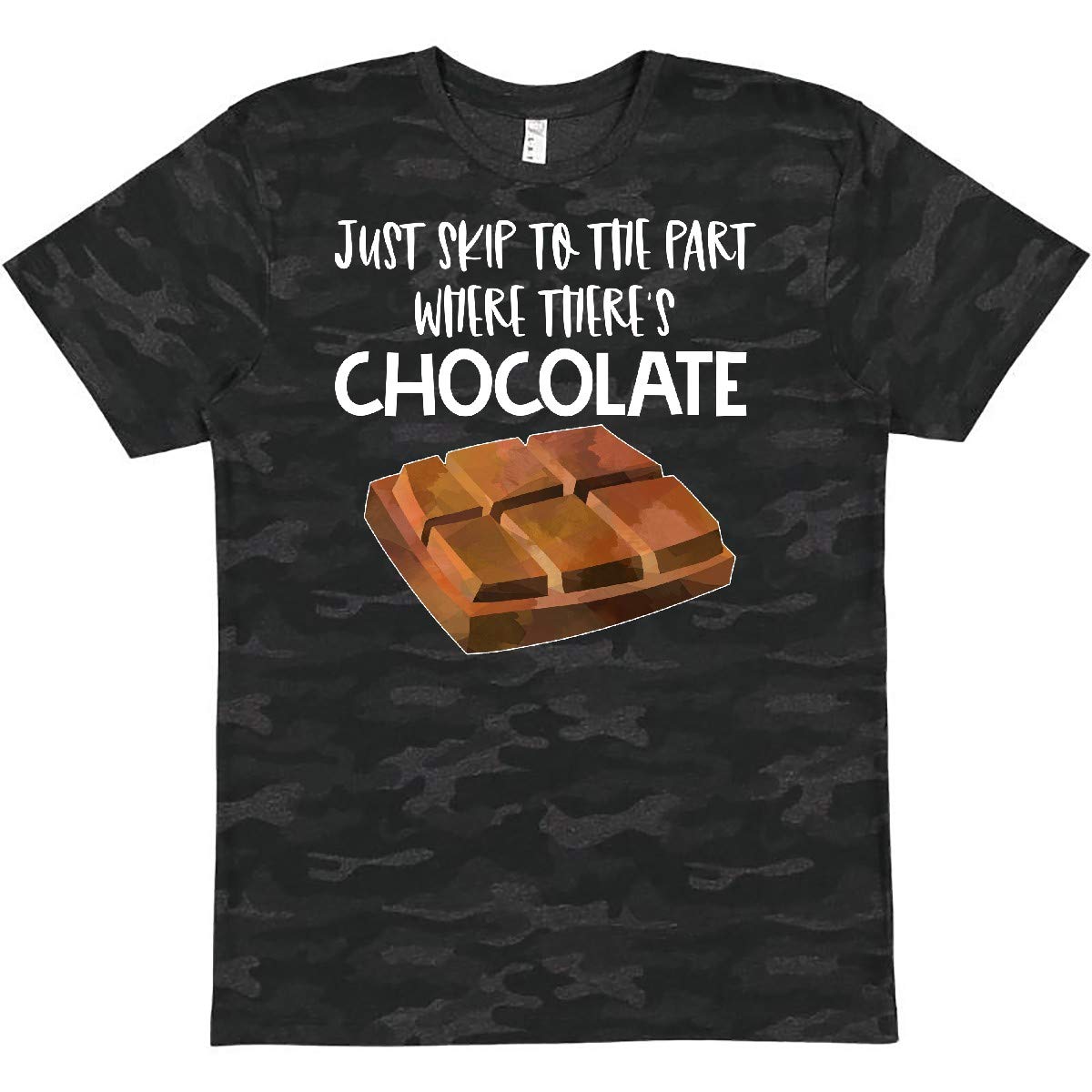 Inktastic Funny Chocolate Lover T-Shirt - Comfortable Cotton Tee for Women & Men - Perfect Gift for Chocolate Enthusiasts, Casual Wear & Gifts