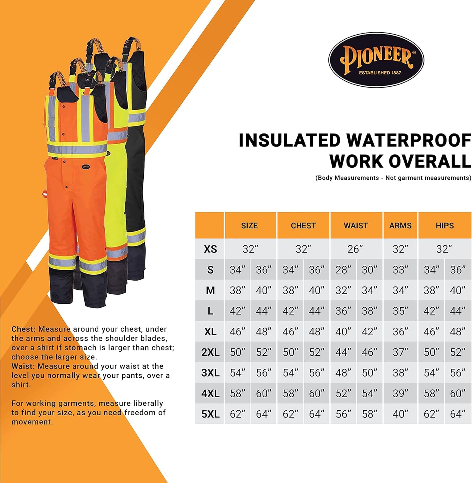 Waterproof Insulated Overalls for Work & Outdoor - Safety Bib Pants with Easy Boot Access - Ideal for Construction, Fishing, Hunting & Winter Activities
