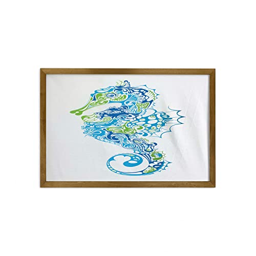 Lime Green Night Blue
