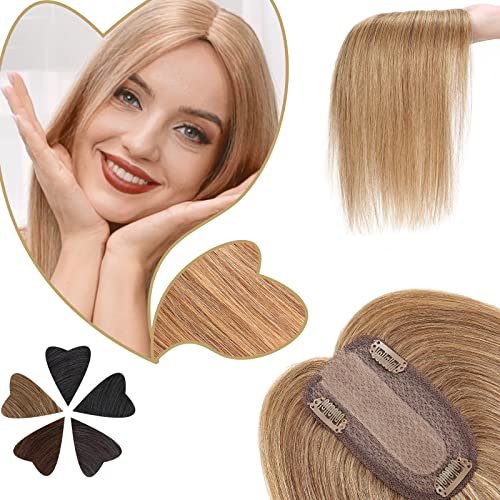 Benehair Clip-in Human Hair Topper for Women with Thinning Hair - 14