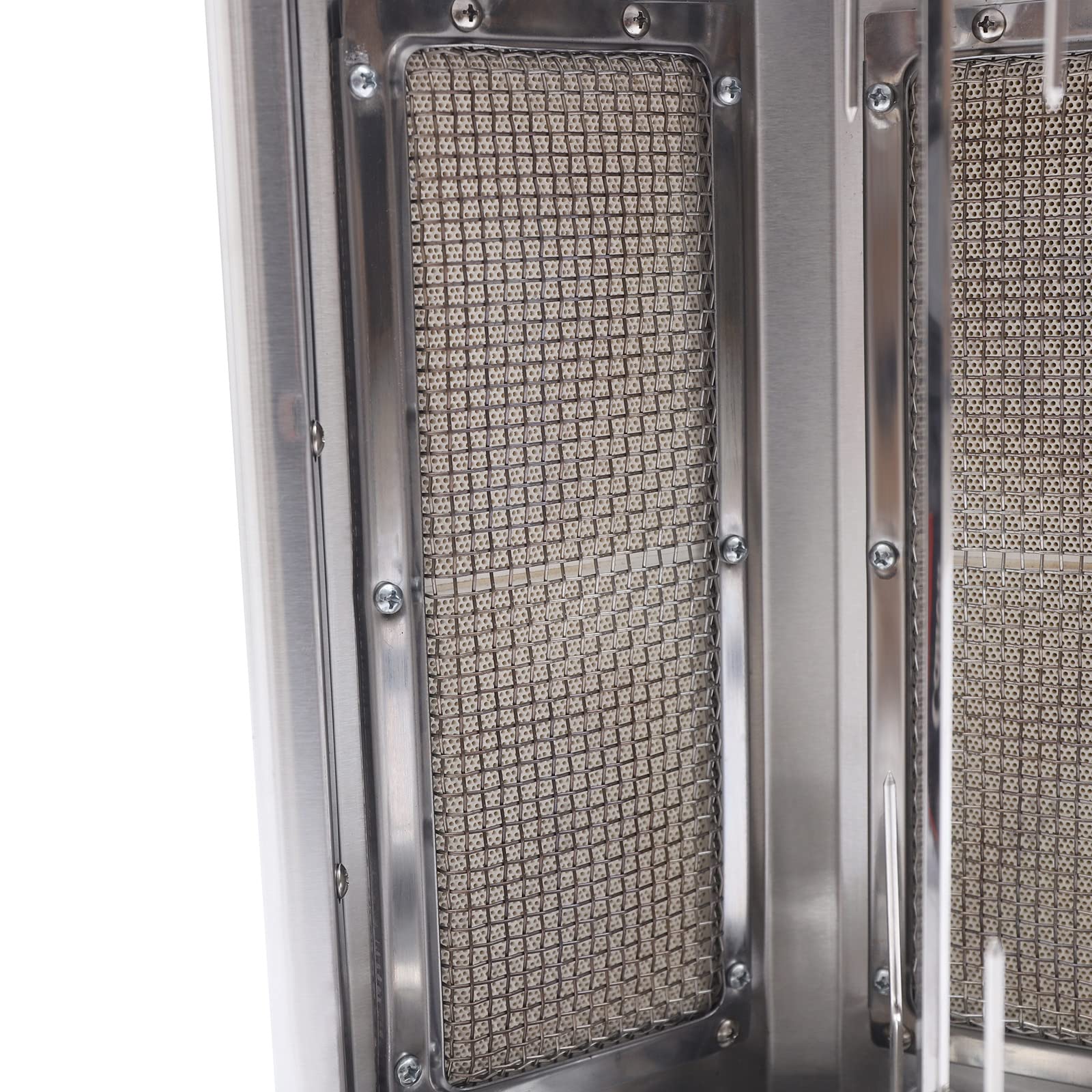 Commercial YIYIBYUS Shawarma Grill Machine - Gas Vertical Broiler Rotisserie for Doner Kebab & Gyro Cooking | Includes Gas Pipe | Perfect for Restaurants, Food Trucks & Catering Businesses