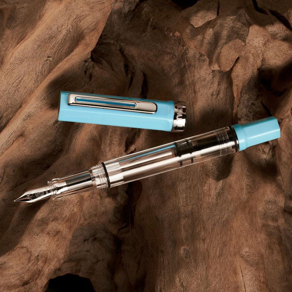 TWSBI Eco Sky Blue Fountain Pen - Limited Edition (2024) | Premium Writing Instrument for Journaling, Calligraphy & Everyday Use