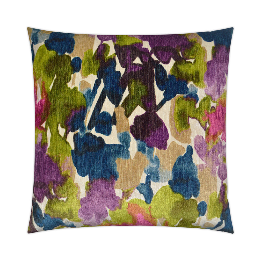 Aquarelle Watercolor Floral Decorative Throw Pillow Covers - Boho Chic Home Decor for Living Room, Bedroom, and Sofa