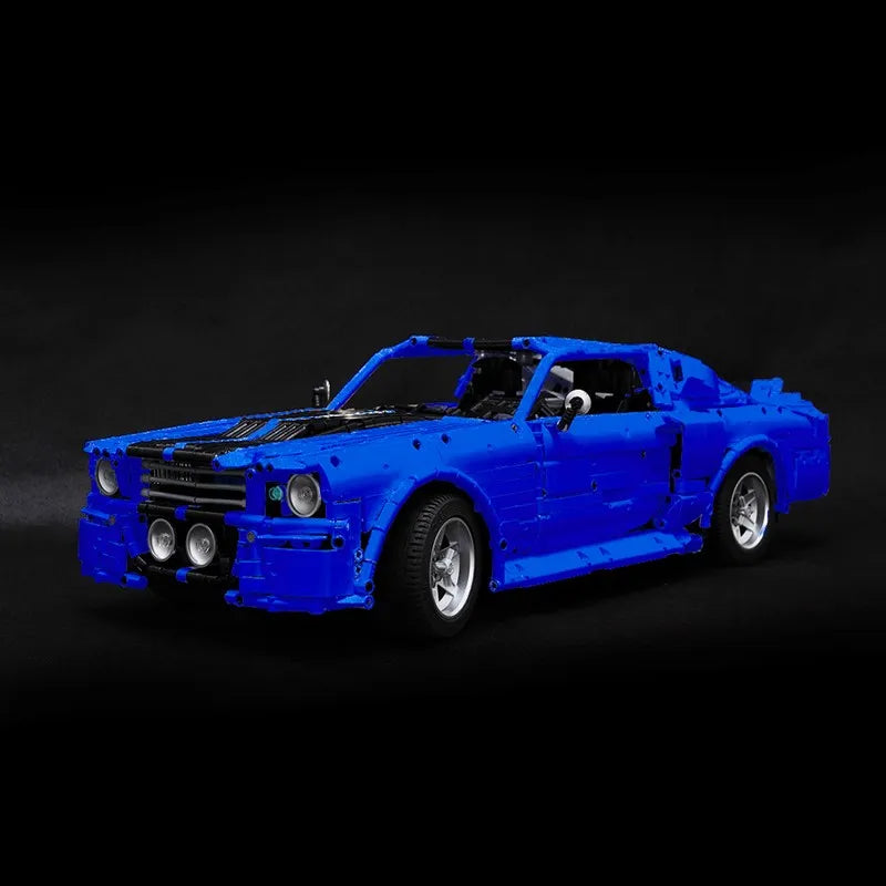 3541PCS MOC 14616 1967 Eleanor Mustang Super Racing Car Building Blocks Set - Perfect for Collectors, DIY Enthusiasts & Gift Giving | Display Model, Home Decor, Racing Car Lovers