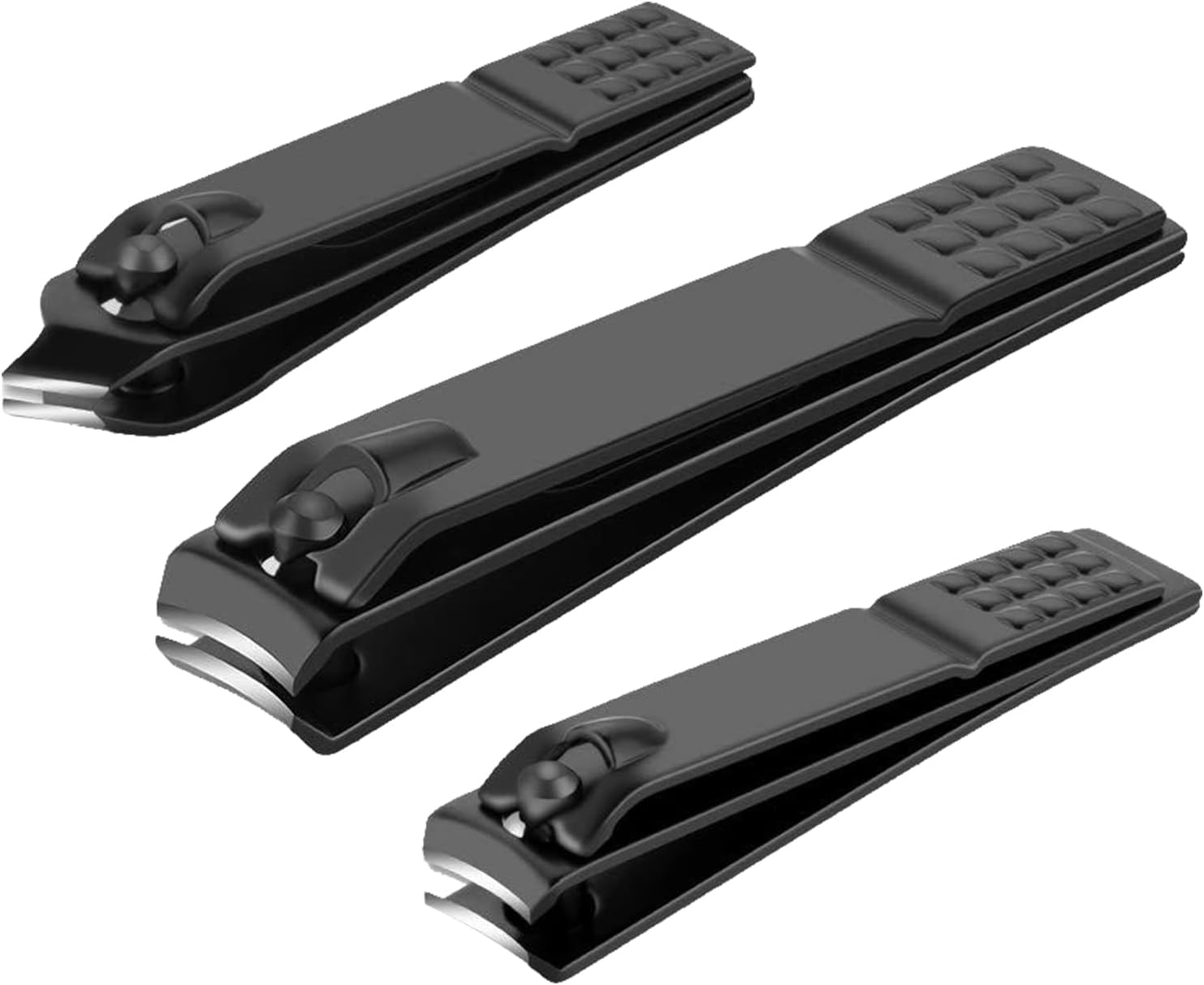 INSIME Professional Nail Clipper Set - Stainless Steel Toe & Finger Nail Clippers for Men & Women - Perfect for Home, Travel & Pedicure Care