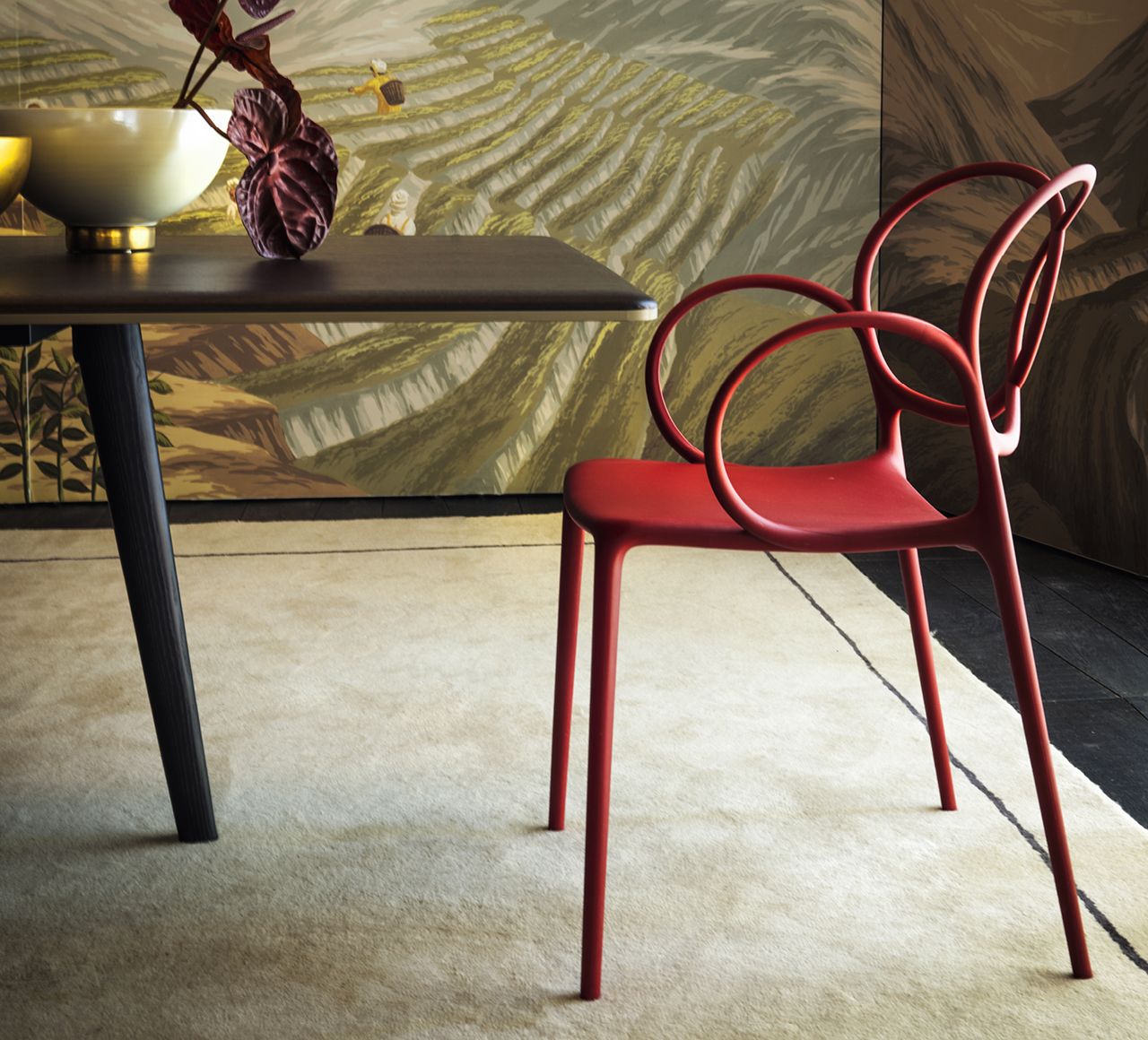 Driade Francois Modern Dining Table - Elegant Wooden Kitchen Table for Home & Restaurant Use