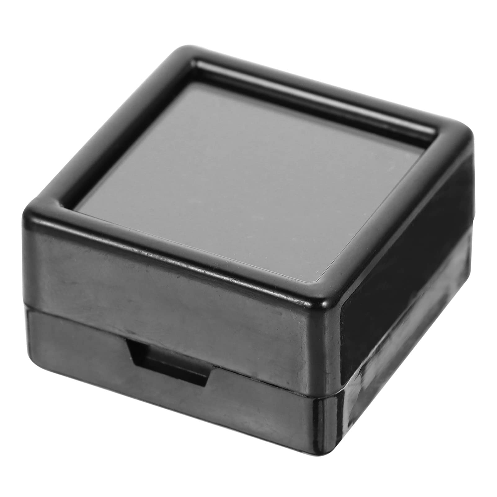 Cabilock 20Pcs Clear Top Gemstone Display Box - Jewelry Organizer Box for Rings, Necklaces & Challenge Coins | Home & Shop Use for Storage & Display