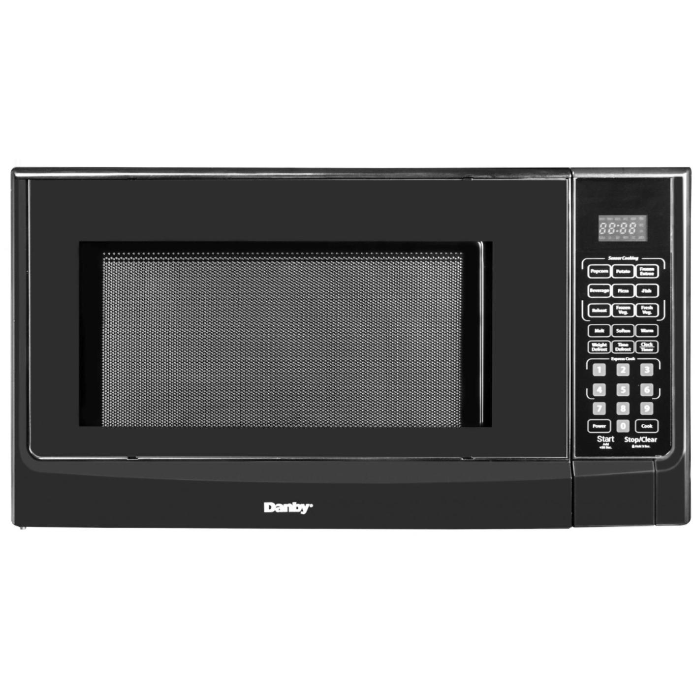Danby DDMW01440BG1 Countertop Microwave Oven - Compact & Efficient for Small Kitchens, Dorms, Offices & RVs