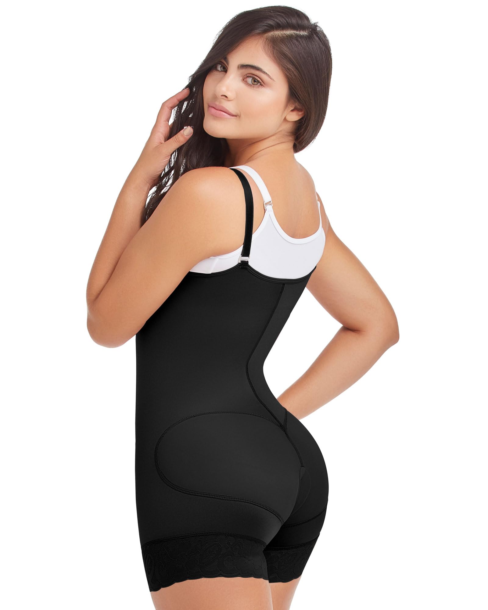 DELIÉ by Fajas DPrada 09075 Colombian Postpartum Girdle - Full Body Shaper for Women - Slimming Waist Trainer & Tummy Control Shapewear for Post Pregnancy Recovery & Everyday Wear
