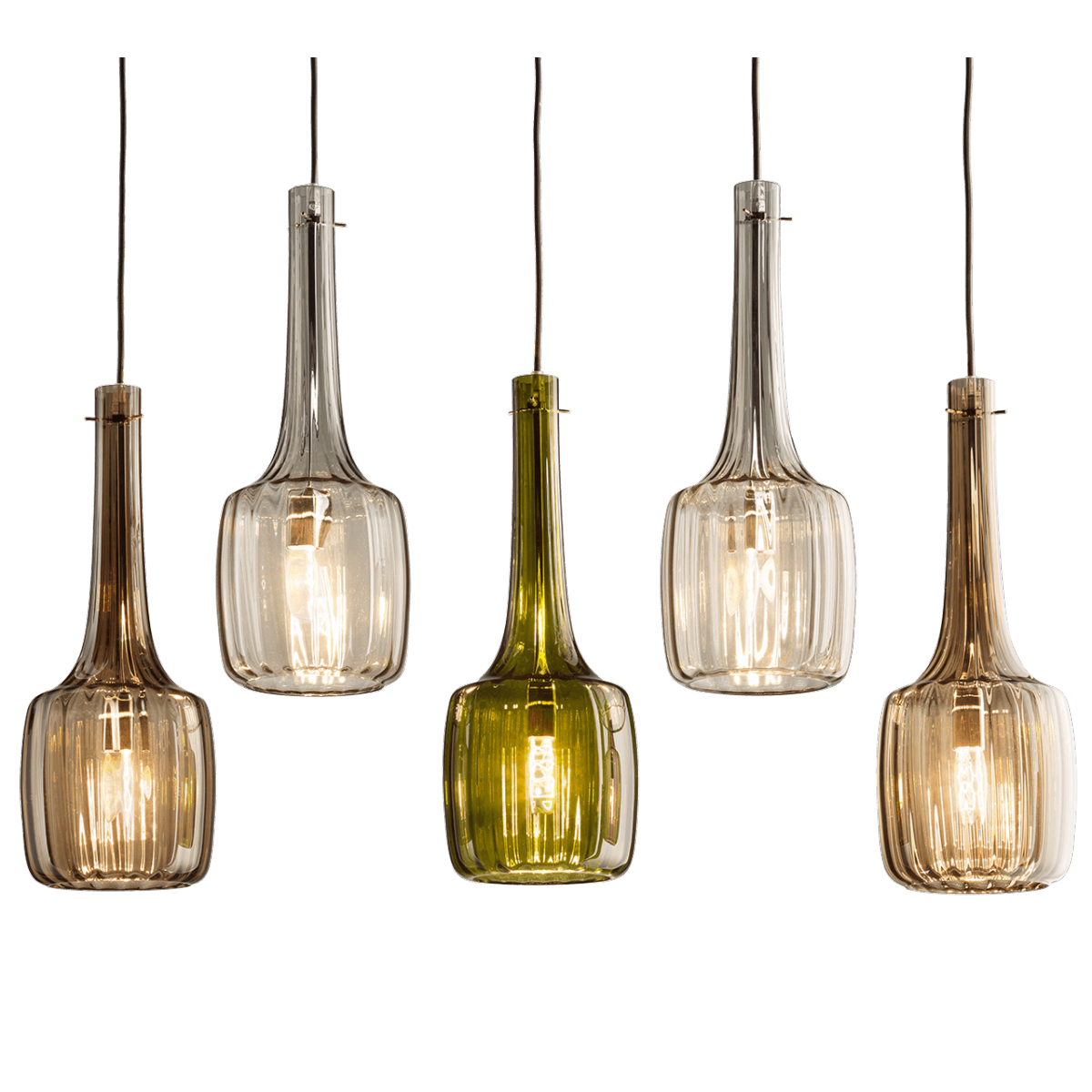 Bossanova Suspension Lamp - Modern Pendant Lighting for Dining Room, Kitchen Island & Living Room Decor | Adjustable Hanging Light Fixture with LED Bulb Compatibility