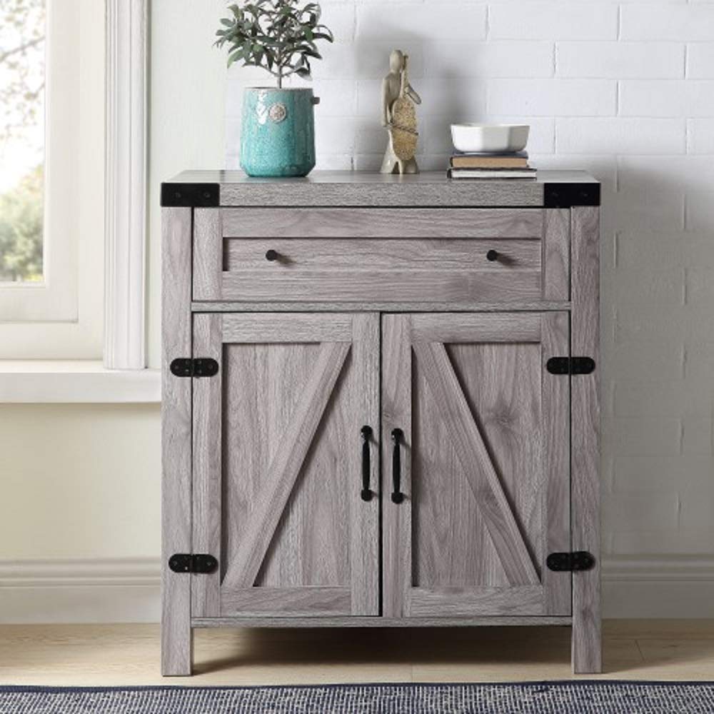 Rustic Entryway Table with Storage Drawers - Compact Console Table for Hallway, Bedroom, Study & Living Room - Perfect for Small Spaces & Home Organization