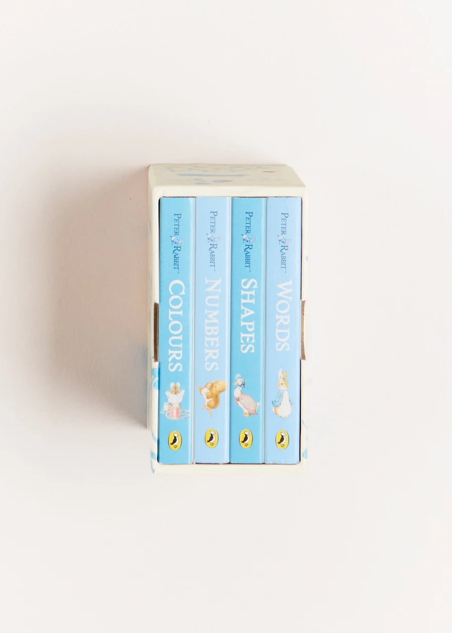 My First Little Library Book Set - Classic White Baby Books for Early Learning & Toddler Education | Perfect for Nursery, Playtime & Bedtime Stories