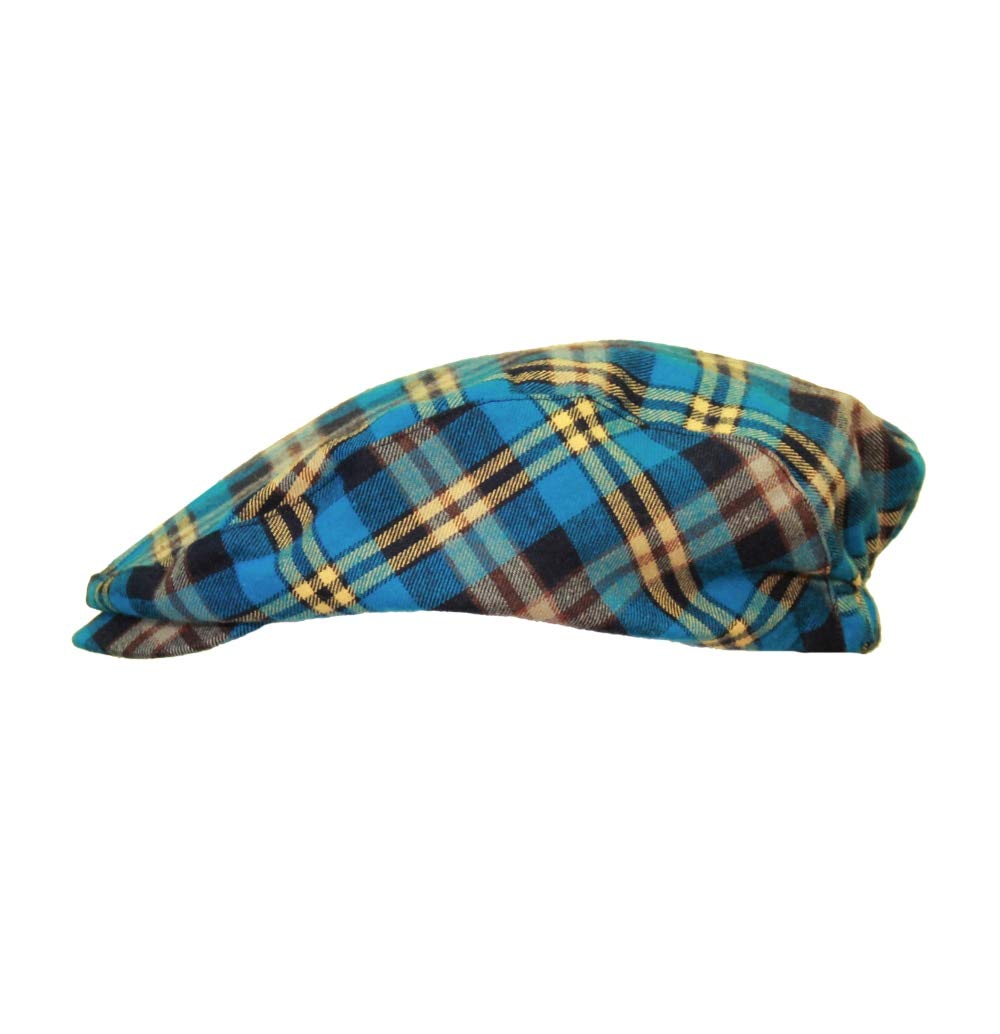 Men's 'Par 5' Plaid Golf Cap - Stylish Adjustable Baseball Hat for Golf, Outdoor Sports & Casual Wear