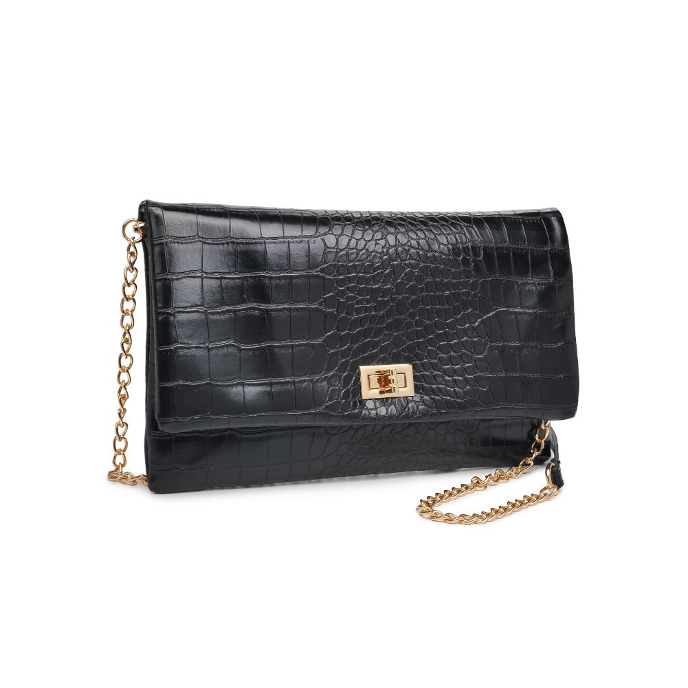 Rykard Crocodile Leather Clutch Purse for Women - Stylish & Elegant Handbag for Evening Parties, Weddings, and Special Occasions
