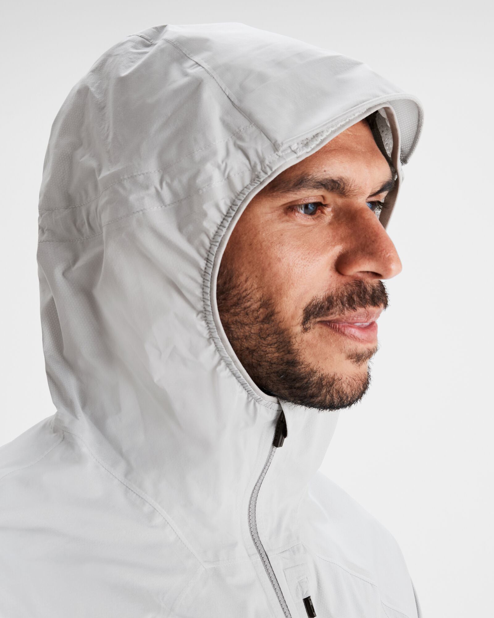 Men's Seeker 2.5L Waterproof Rain Jacket - Steel Grey | Lightweight Windbreaker for Hiking, Camping & Outdoor Activities
