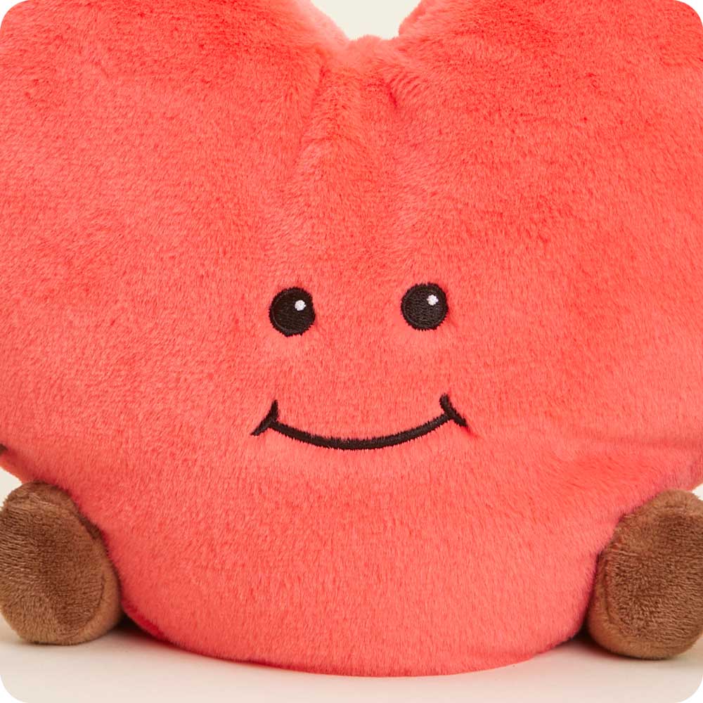 Heart Warmies Microwaveable Plush Heating Pad - Soft & Cozy for Stress Relief, Pain Relief & Comfort - Perfect for Relaxation, Gifts & Cold Weather