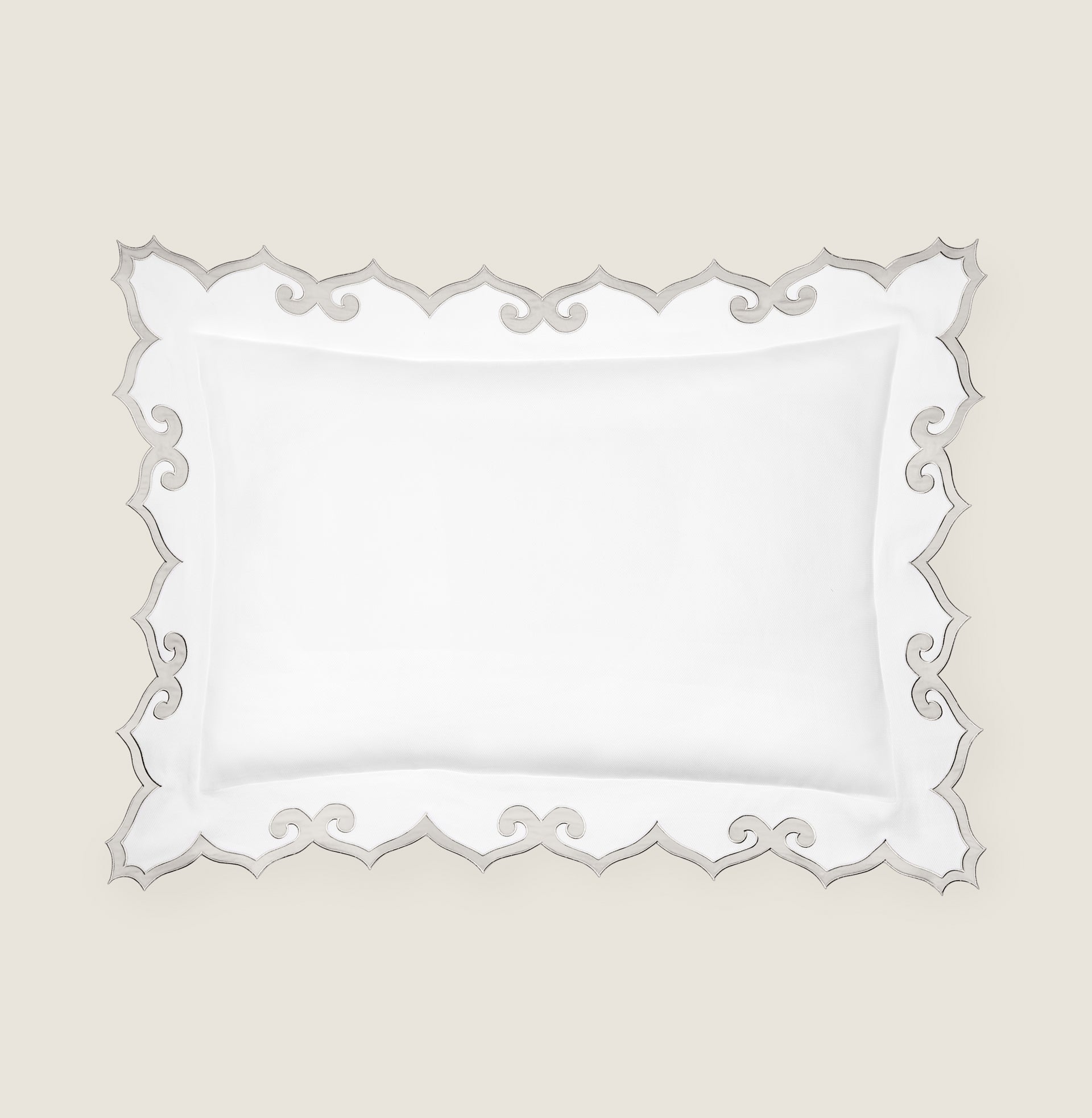 Marrakesh Pique Sham - Premium Cotton Pillowcase Set for Bedroom & Home Decor | Soft & Breathable Bedding Accessories for Luxury Hotels, Airbnb, and Cozy Home Use