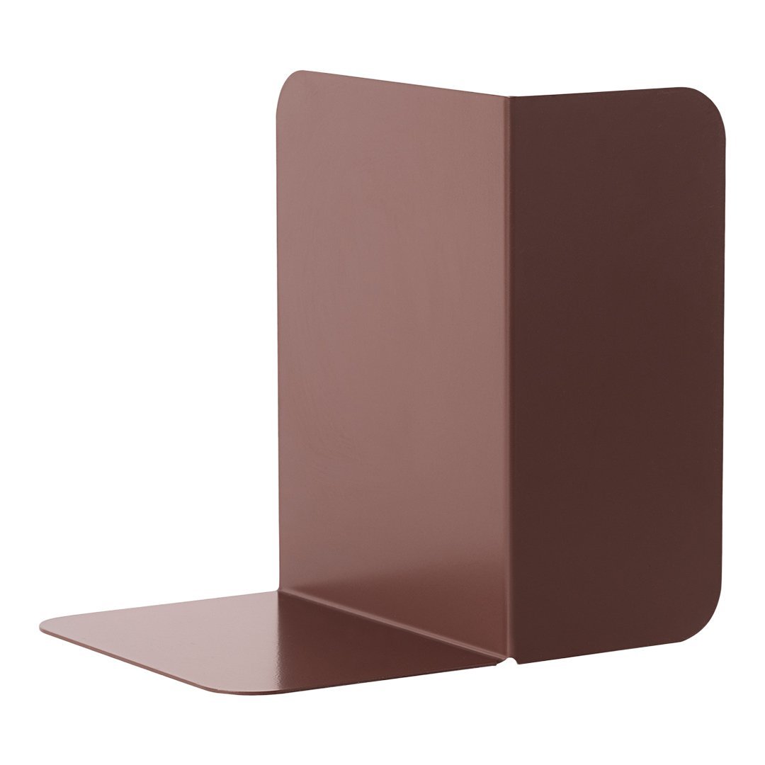 Muuto Compile Bookend by Cecilie Manz - Modern Scandinavian Book Holder for Home & Office Organization - Perfect for Bookshelves, Desks, and Living Room Decor