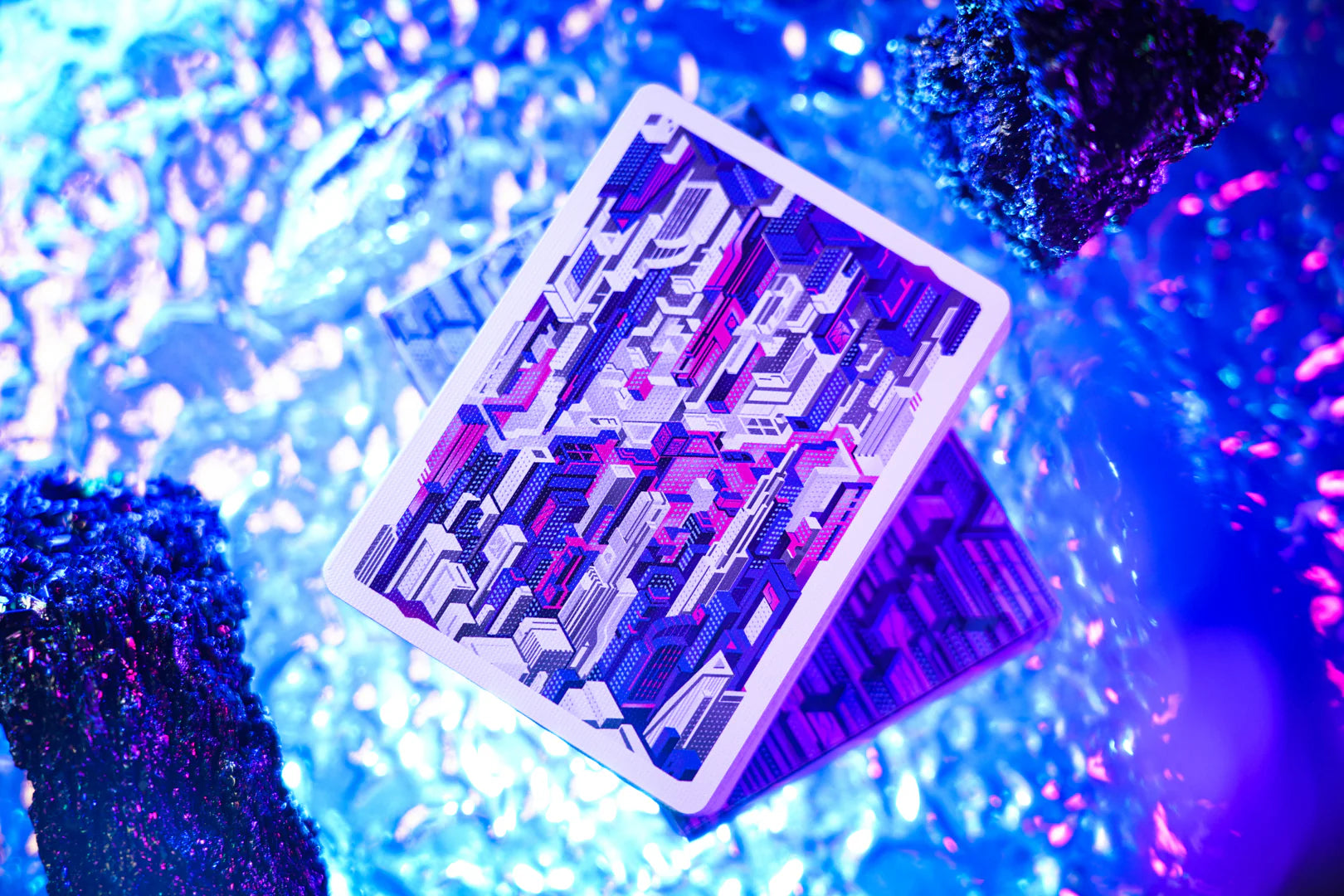 City of Mirror Playing Cards - Premium Deck for Magic Tricks, Poker & Card Games | Perfect for Parties, Travel & Collectors