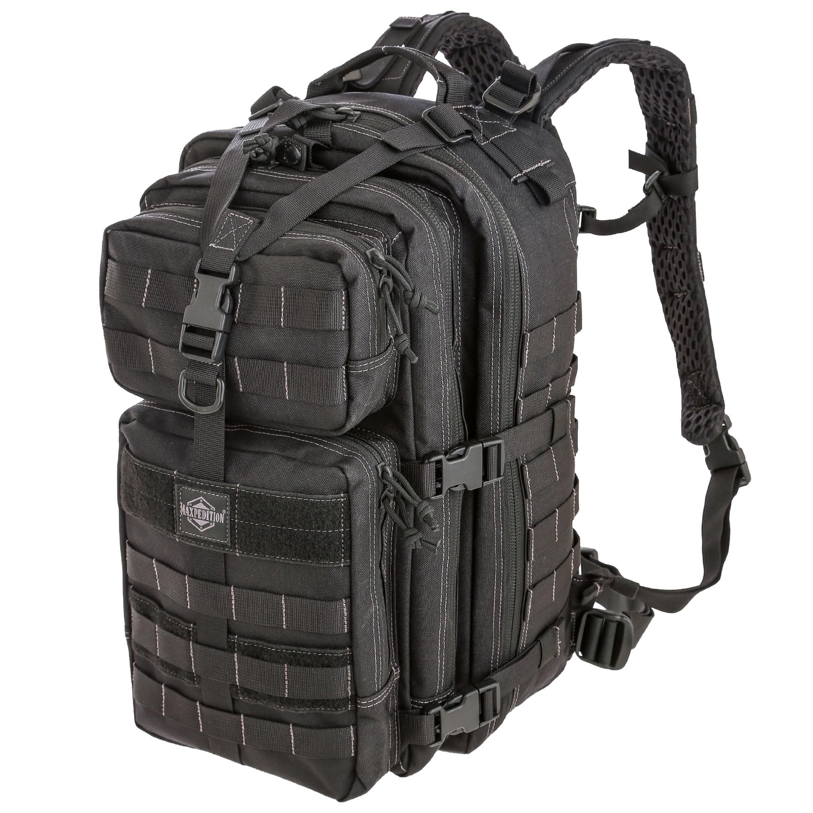 Maxpedition PT1535F Ziphook Pocket Organizer - Compact Black EDC Gear Pouch for Outdoor, Travel & Everyday Carry (EDC) Essentials