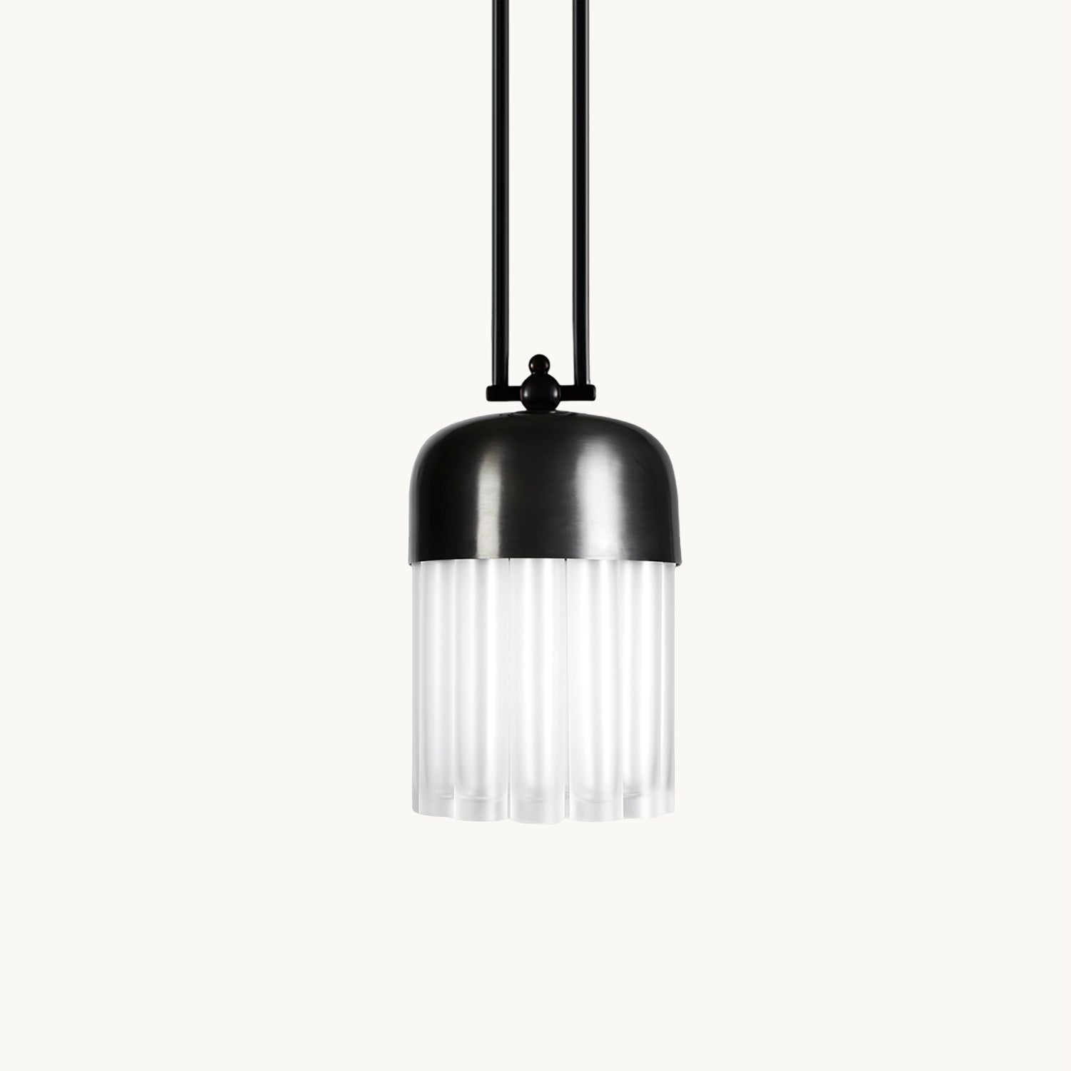Modern Felix Pendant Light - Adjustable Hanging Chandelier for Kitchen Island, Dining Room & Bedroom Lighting - Dimmable LED Ceiling Fixture with Vintage Industrial Design