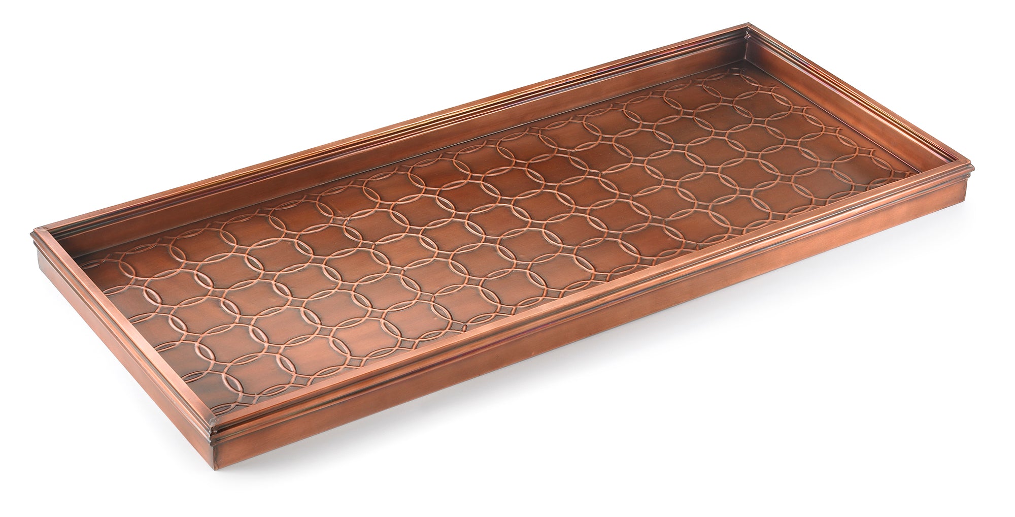 Circles Multi-Purpose Boot Tray - Durable Shoe Mat for Entryway, Mudroom & Garage - Waterproof Dirt Catcher for Wet Shoes & Boots - Perfect for Home, Office & Outdoor Use