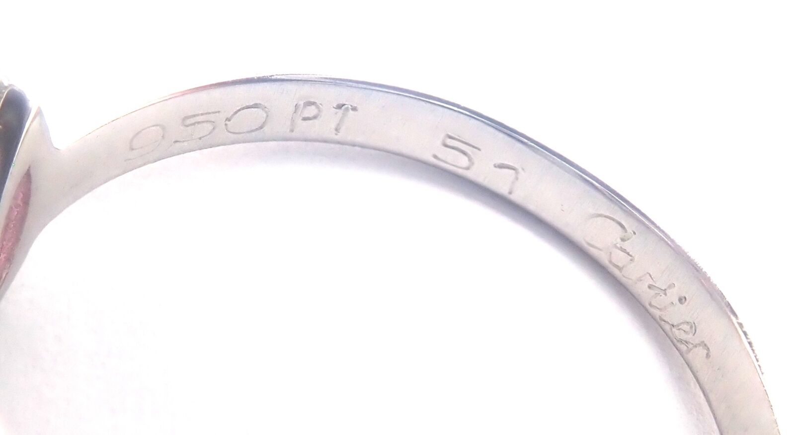 Authentic Cartier Meli Melo Platinum Diamond & Pink Sapphire Band Ring with Certificate - Perfect for Engagement, Anniversary & Luxury Gift Giving