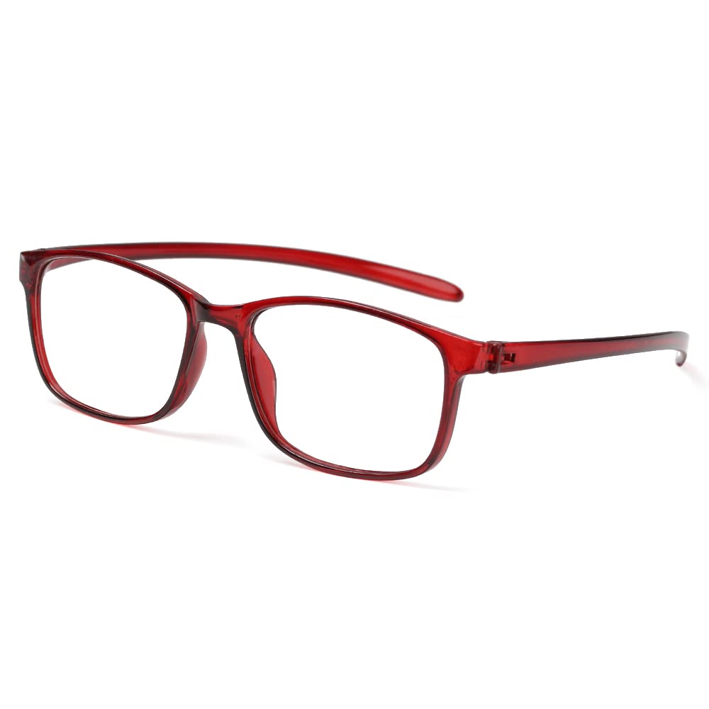 Retro Lightweight Reading Glasses for Women & Men - Clear Lens for Daily Use