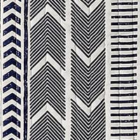 Navy & White