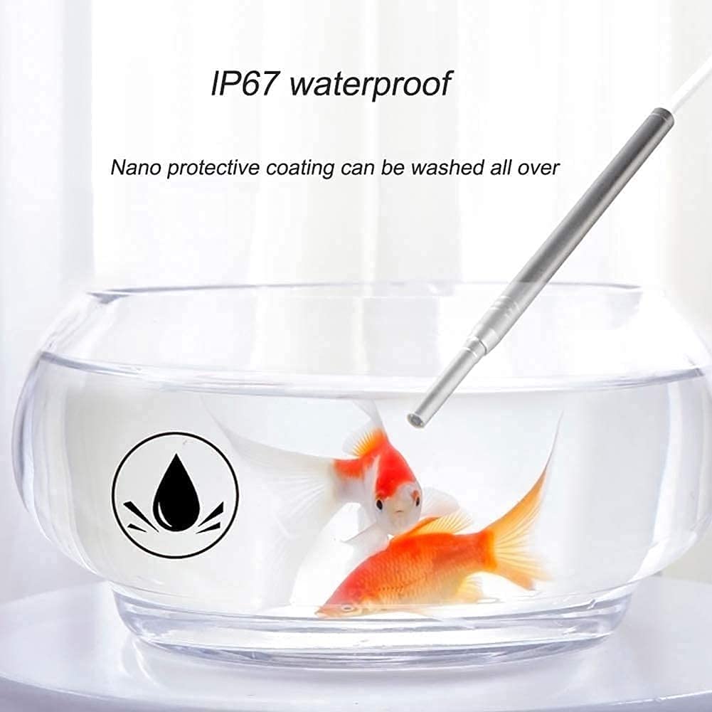 Ear Wax Removal Tool with HD Camera - Waterproof Ear Cleaning Kit, 3.9mm Endoscope Otoscope with 6 LED Lights for Safe Ear Wax Removal - Perfect for Home Use, Travel & Family Ear Care