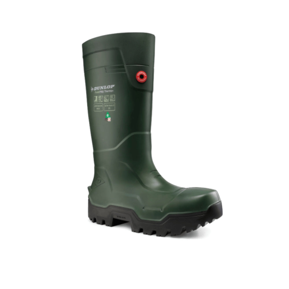 Dunlop FieldPro Unisex Thermo+ Composite Toe Rubber Work Boots - Waterproof Safety Shoes for Construction, Warehouse & Outdoor Work - DLPLKL0 Size 15