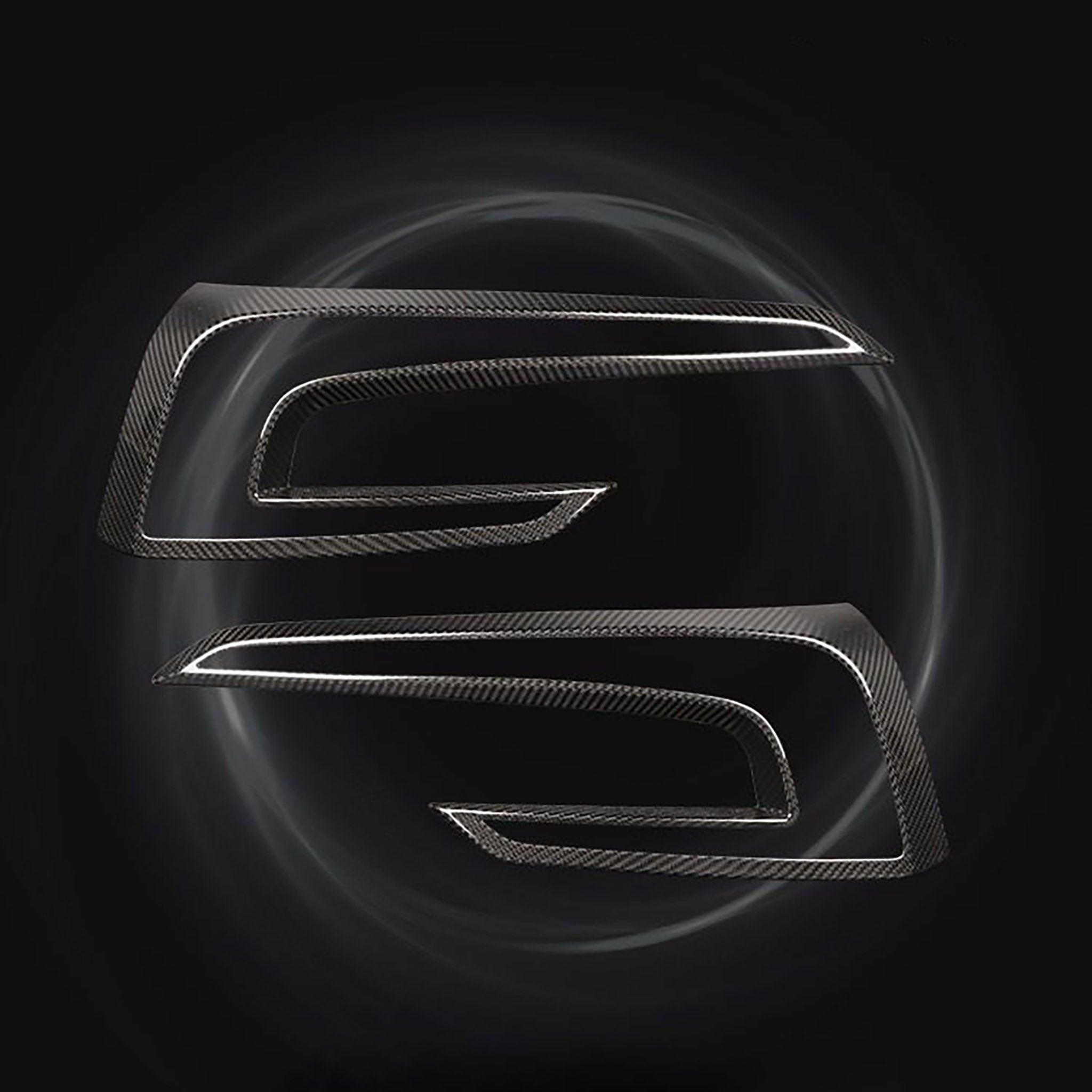 Tesla 2024+ Model 3 Highland Carbon Fiber Tail Light Accents - Sporty Rear Styling Upgrade for Enhanced Aesthetics & Performance | Perfect for Car Enthusiasts & Customization Lovers