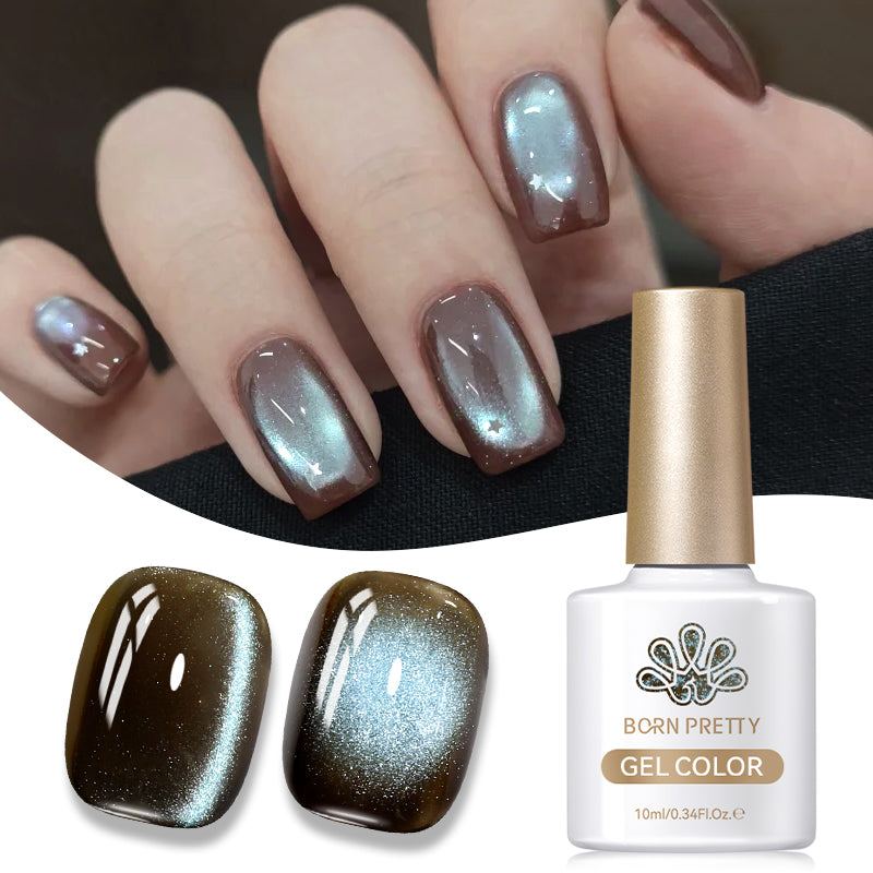10ml Cat Magnetic Gel Polish - Long Lasting Nail Polish for Salon & Home Manicure - Perfect for Nail Art & DIY Nail Designs