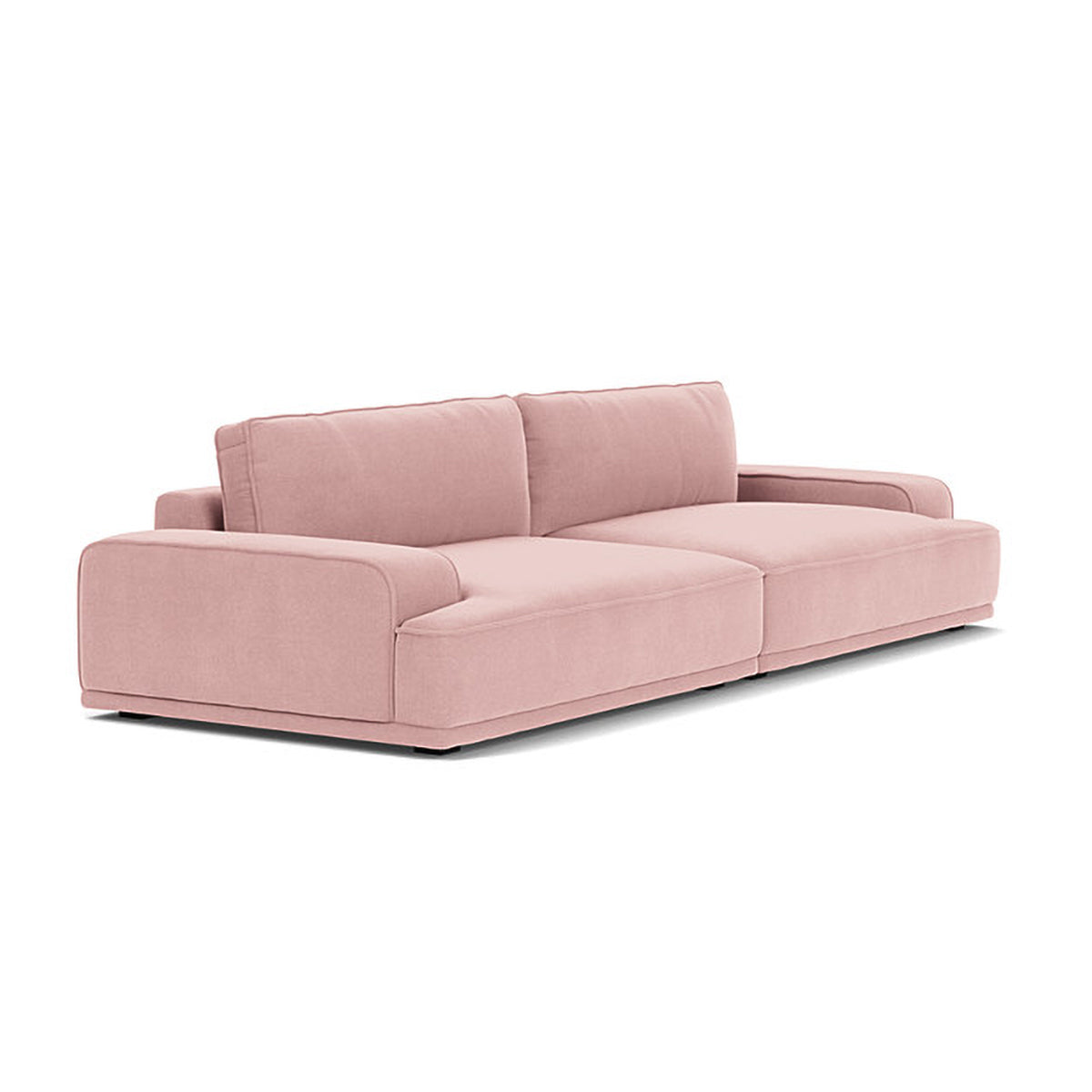 Leonora Fabric 3.5 Seater Sofa - Modern Living Room Couch with Sturdy Frame & Comfortable Cushions | Perfect for Small Spaces, Apartments & Cozy Home Decor