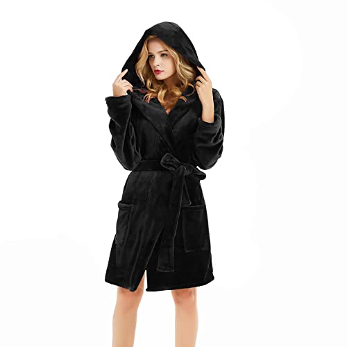 A-black-hooded