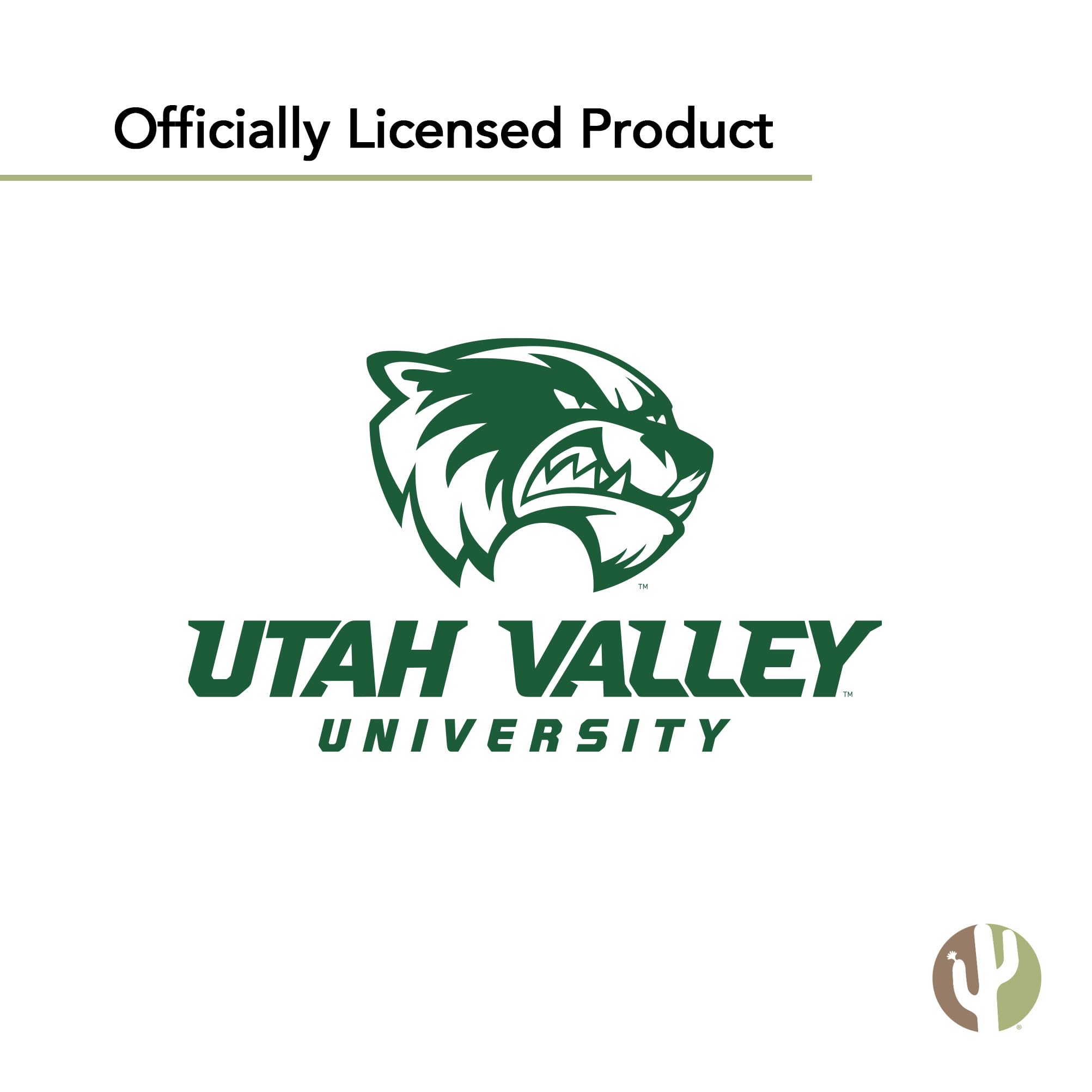 UVU Wolverines Desert Cactus Vinyl Decals - Waterproof Stickers for Laptop, Water Bottle, Car & Scrapbook - Utah Valley University Fan Gear - Perfect for School Spirit & DIY Crafts