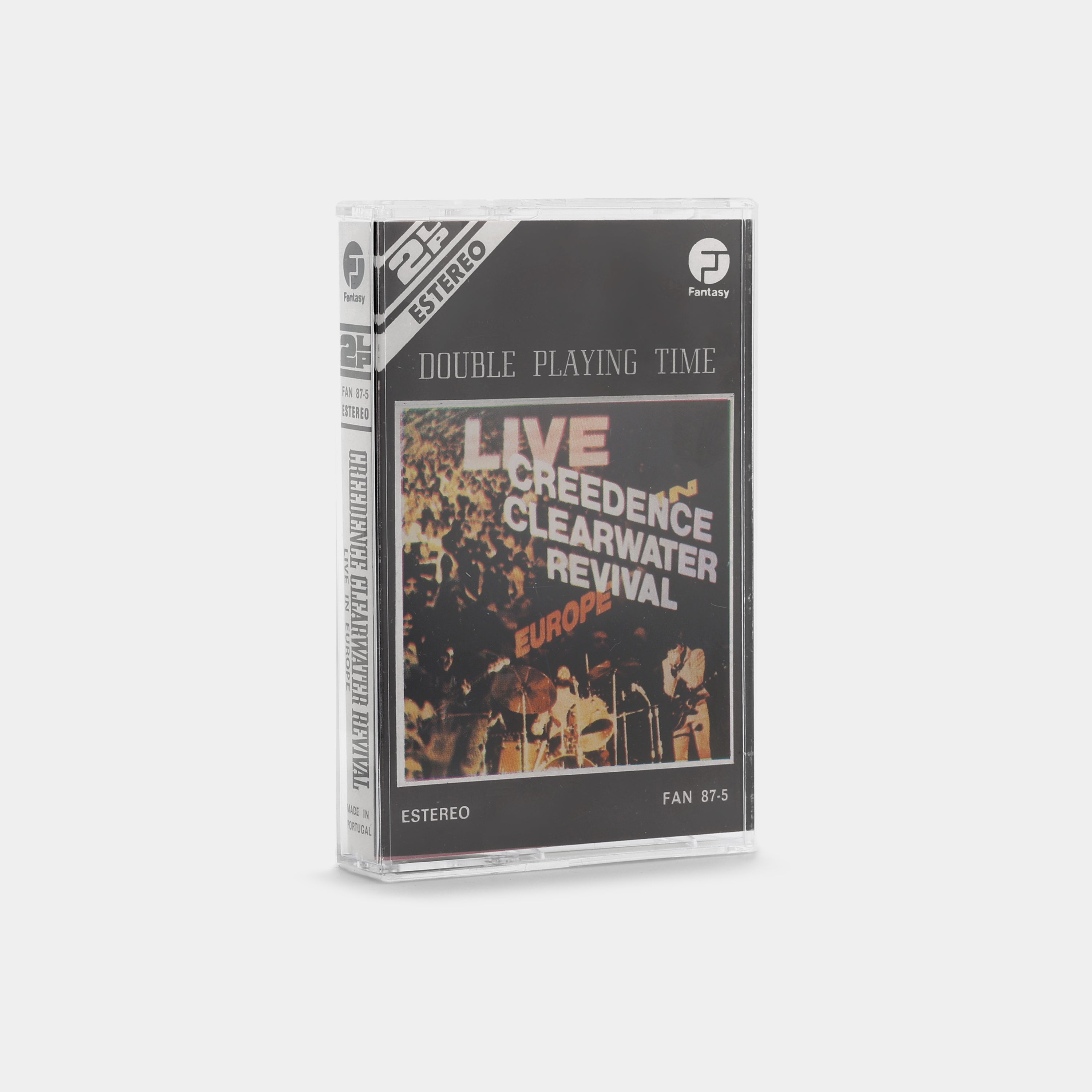 Creedence Clearwater Revival Live in Europe Cassette Tape - Vintage Concert Recording for Music Collectors & Classic Rock Fans - Perfect for Home Listening, Car Rides & Retro Music Gifts