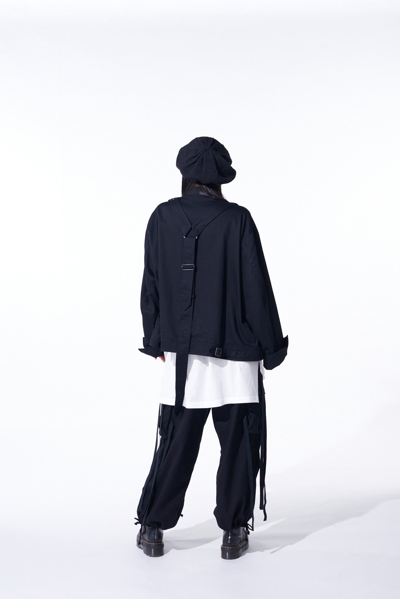 Stylish Cotton Twill Oversized Belted Y Blouson Jacket for Women | Casual & Chic Outerwear for Everyday Wear