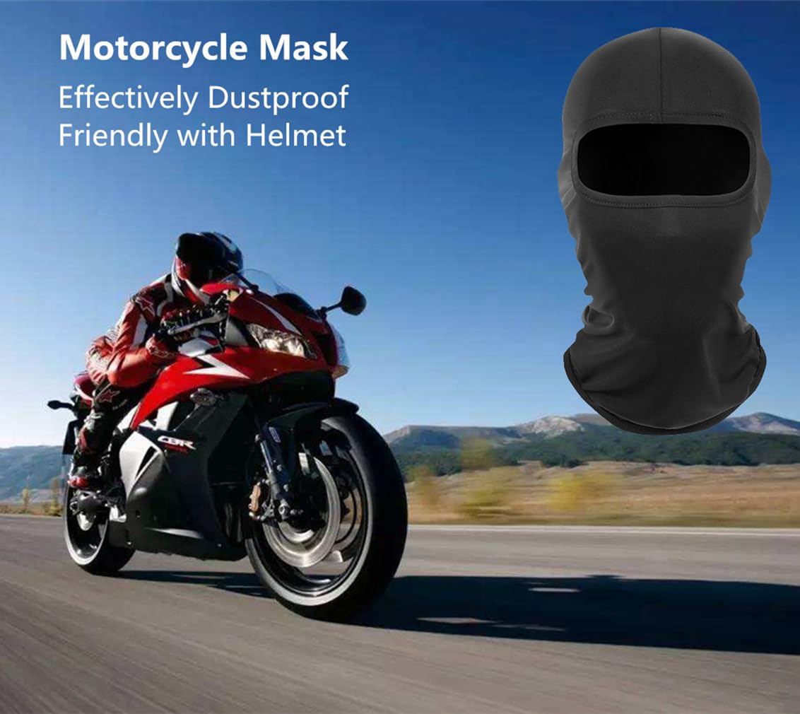 Balaclava Ski Mask - Windproof Full Face Cover for Men & Women - UV Protection Scarf for Outdoor Sports, Cycling & Winter Activities