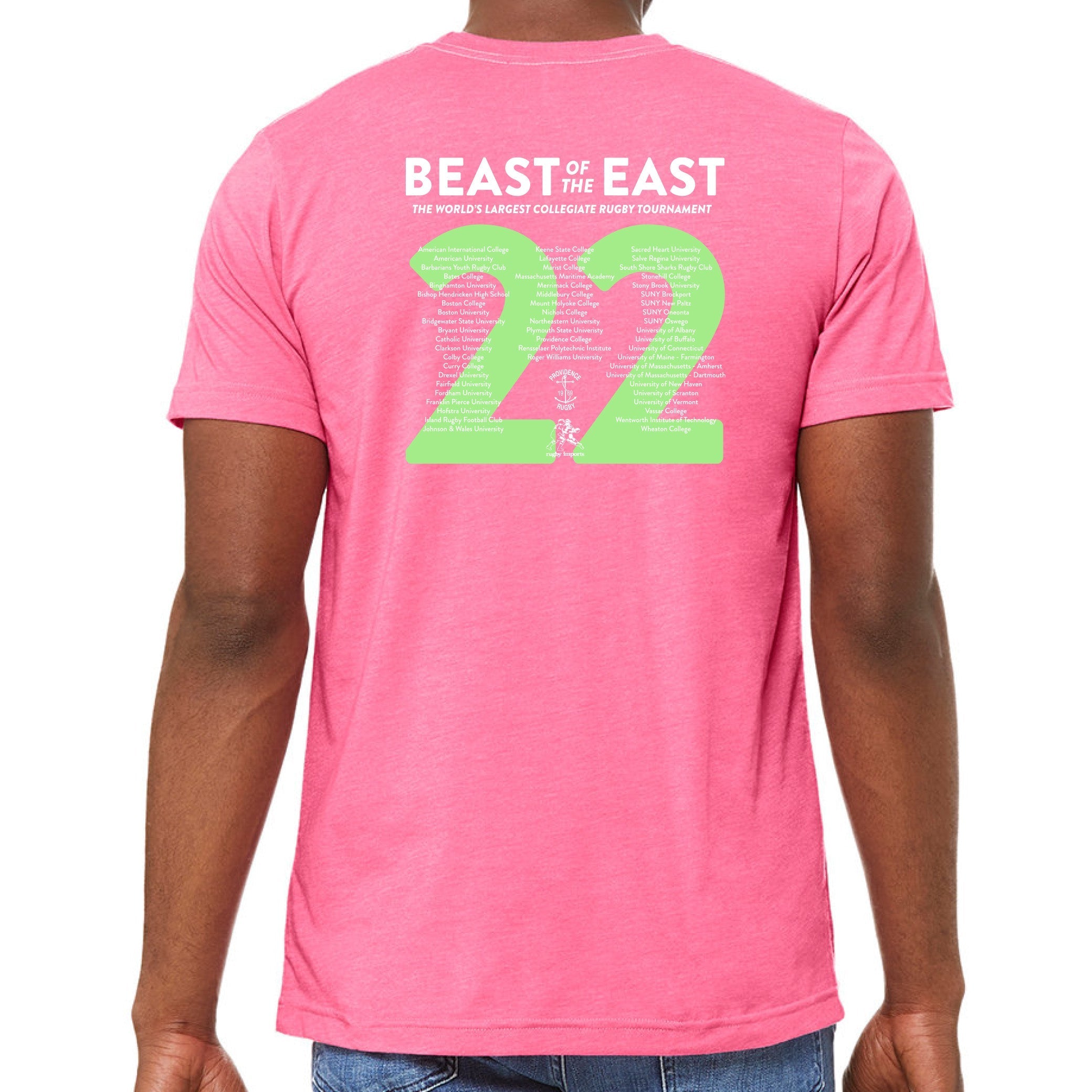 BOE 2022 Men's Hard Rugby T-Shirt - Durable & Comfortable for Rugby, Sports & Casual Wear