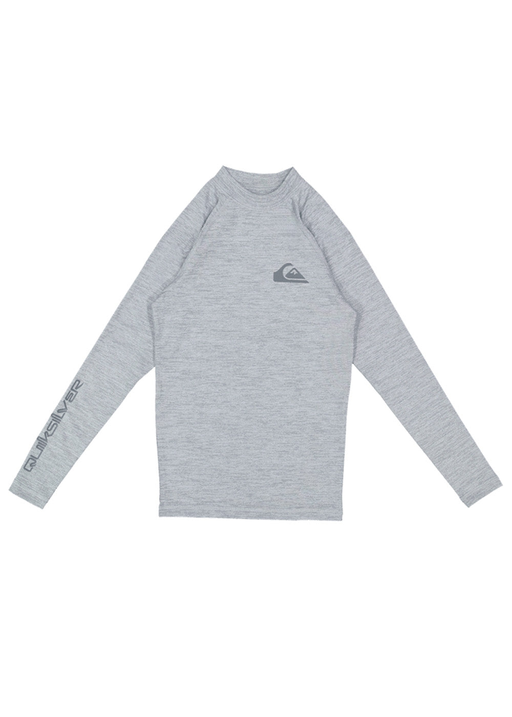 Quiksilver Boys Long Sleeve Rash Guard Shirt - UPF 50+ Sun Protection for Swimming, Surfing & Outdoor Activities