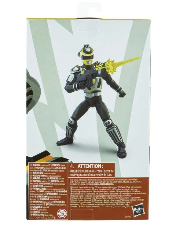 Power Rangers S.P.D. Lightning Collection A Squad Yellow Ranger Action Figure - Collectible Toy for Kids & Adults - Perfect for Display, Play & Gifts