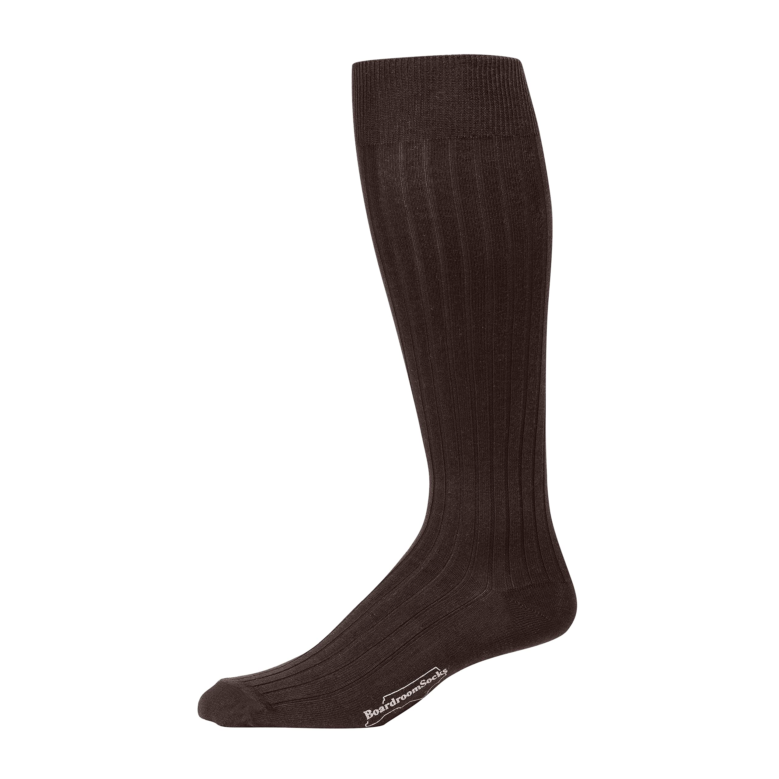 Premium Cotton Dress Socks for Men - Breathable Knee High Formal Socks | Classic Over-the-Calf Business Socks by Boardroom Socks | Perfect for Office, Wedding & Professional Occasions