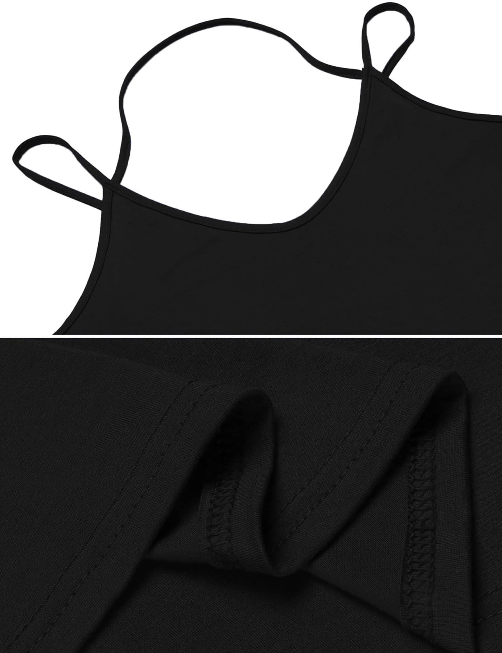 Sexy Women's V Neck Halter Spaghetti Strap Backless Cami Tank Top - Summer Beach Party, Clubwear & Casual Outfit