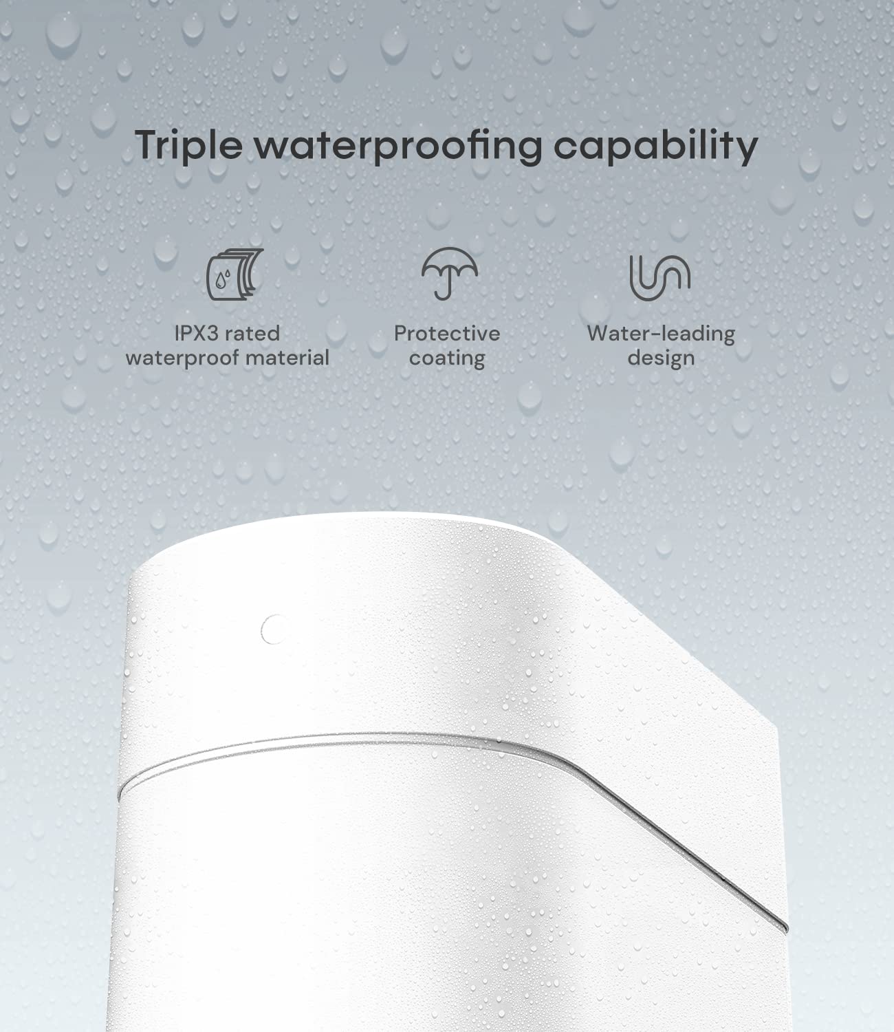 TOWNEW T3 Slim Automatic Infrared Motion Sensor Trash Can with Lid - 3.4 Gallon Touchless Self-Sealing Waterproof Garbage Bin for Bathroom, Kitchen & Office - Includes White Refill Ring (Up to 20 Bags) - Perfect for Hands-Free Waste Disposal & Hygiene Maintenance