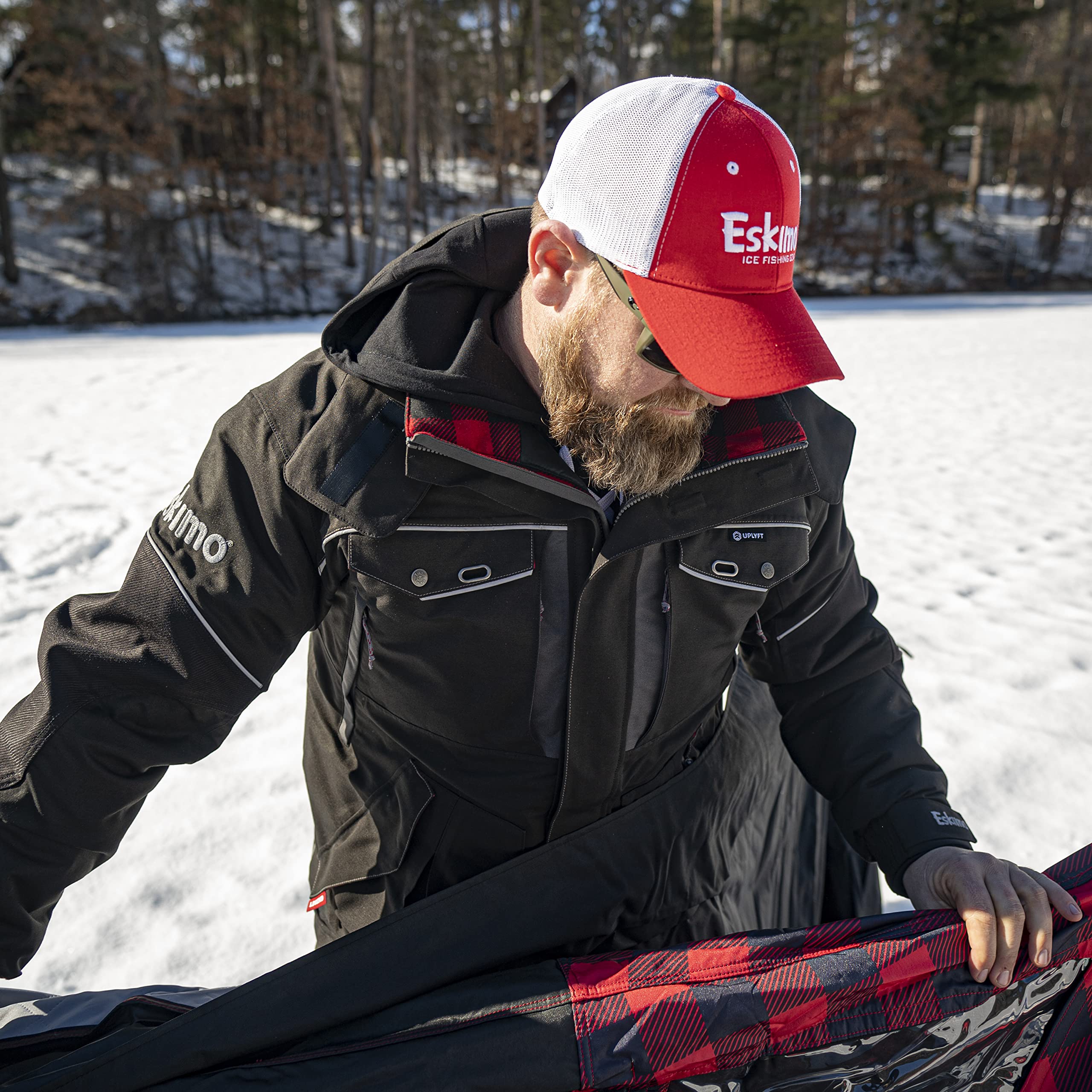 Eskimo Men's Legend Jacket - Heavyweight Insulated Winter Coat for Extreme Cold Weather - Waterproof Windproof Snow Jacket for Skiing, Snowboarding & Outdoor Adventures