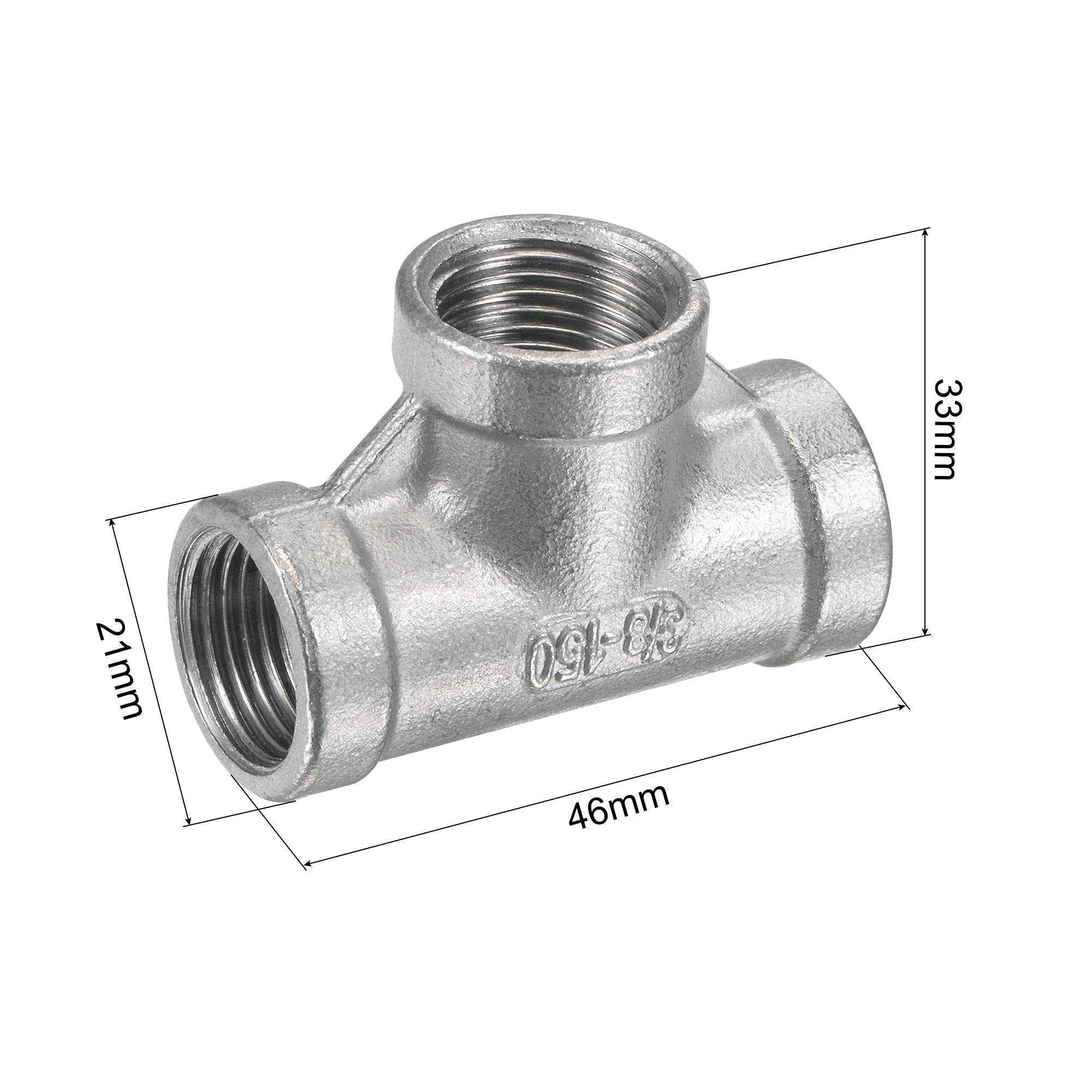 304 Stainless Steel 3/8