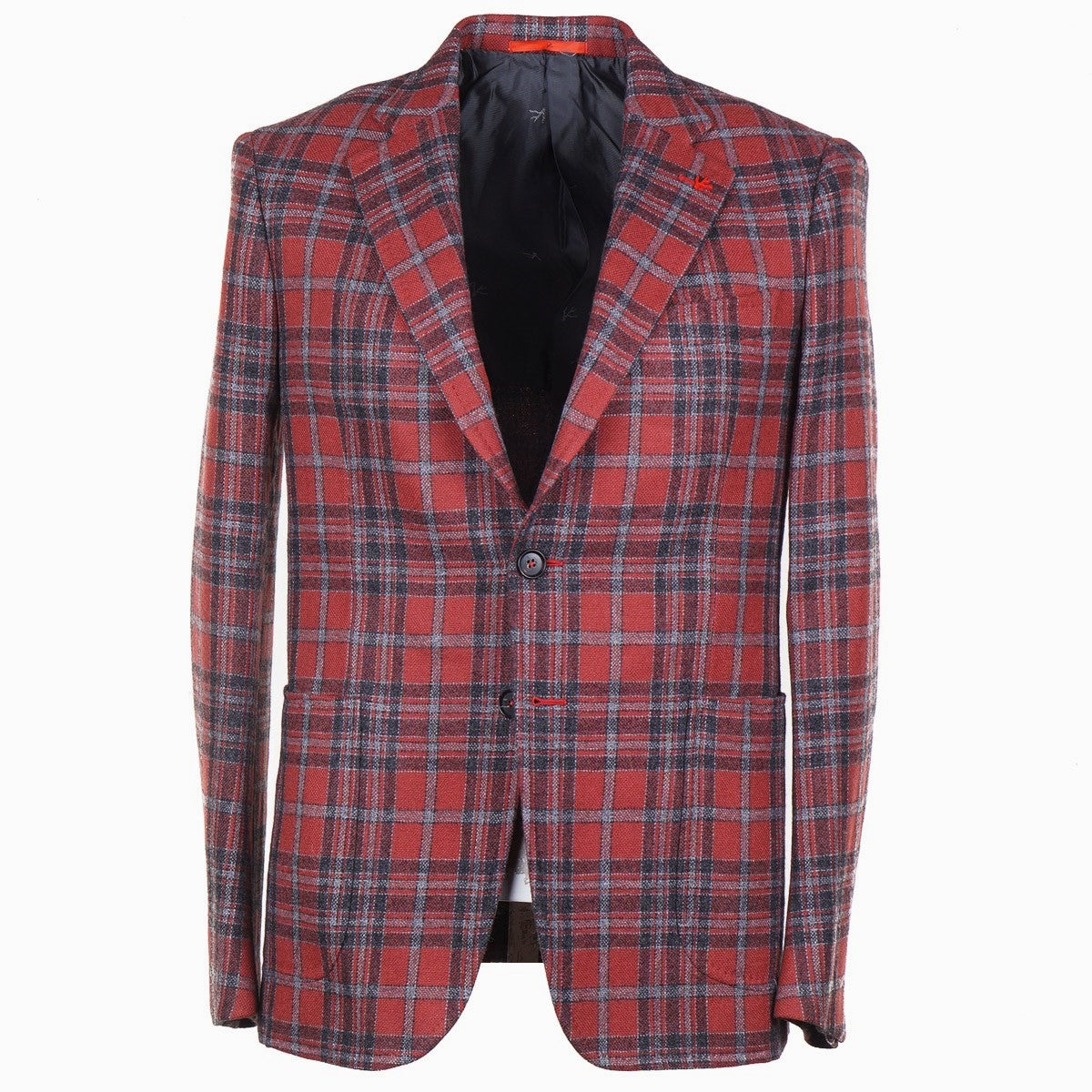 Premium Isaia Slim Fit Cashmere Sport Coat for Men - Luxury Italian Wool Blazer for Business, Weddings & Formal Occasions