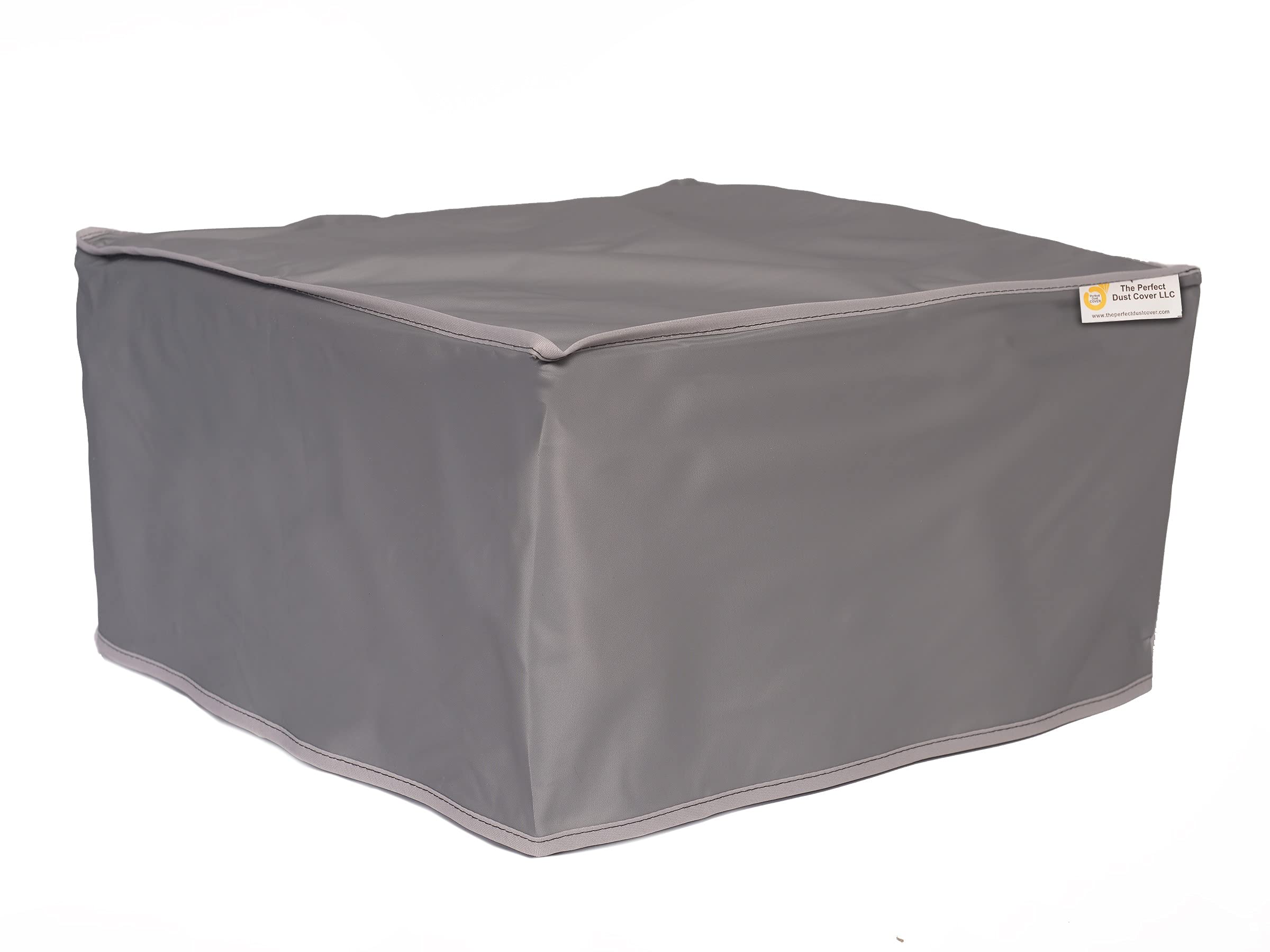 Premium Silver Gray Vinyl Dust Cover for Epson EcoTank ET-4850 All-in-One Printer | Anti-Static, Waterproof Protection | Perfect for Home Office & Small Business Use