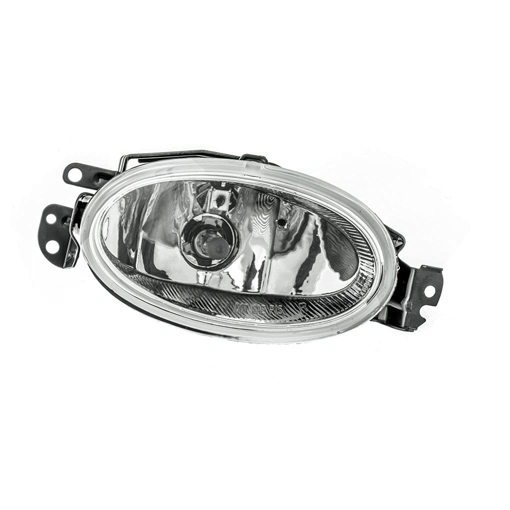 2013-2015 Honda Civic Sedan 4-Door Fog Light Replacement Kit - Left & Right Side with Bezels, Assembly Set & Halogen Bulbs | Perfect for Night Driving and Bad Weather Visibility